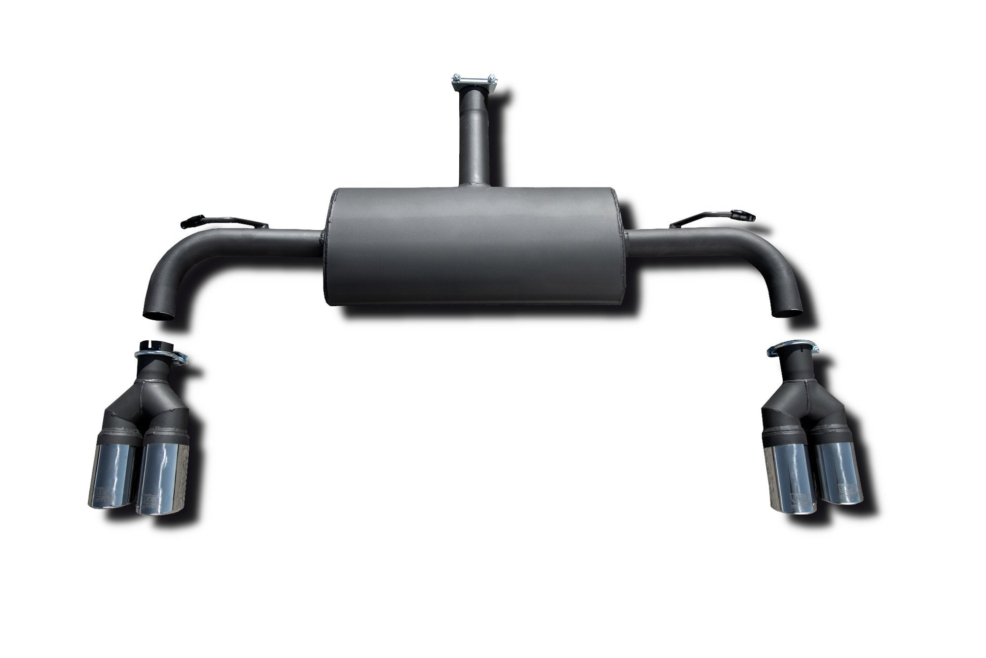 Rear-Valance-With-Exhaust-Ford-Focus-MK4-ST-Line---Black