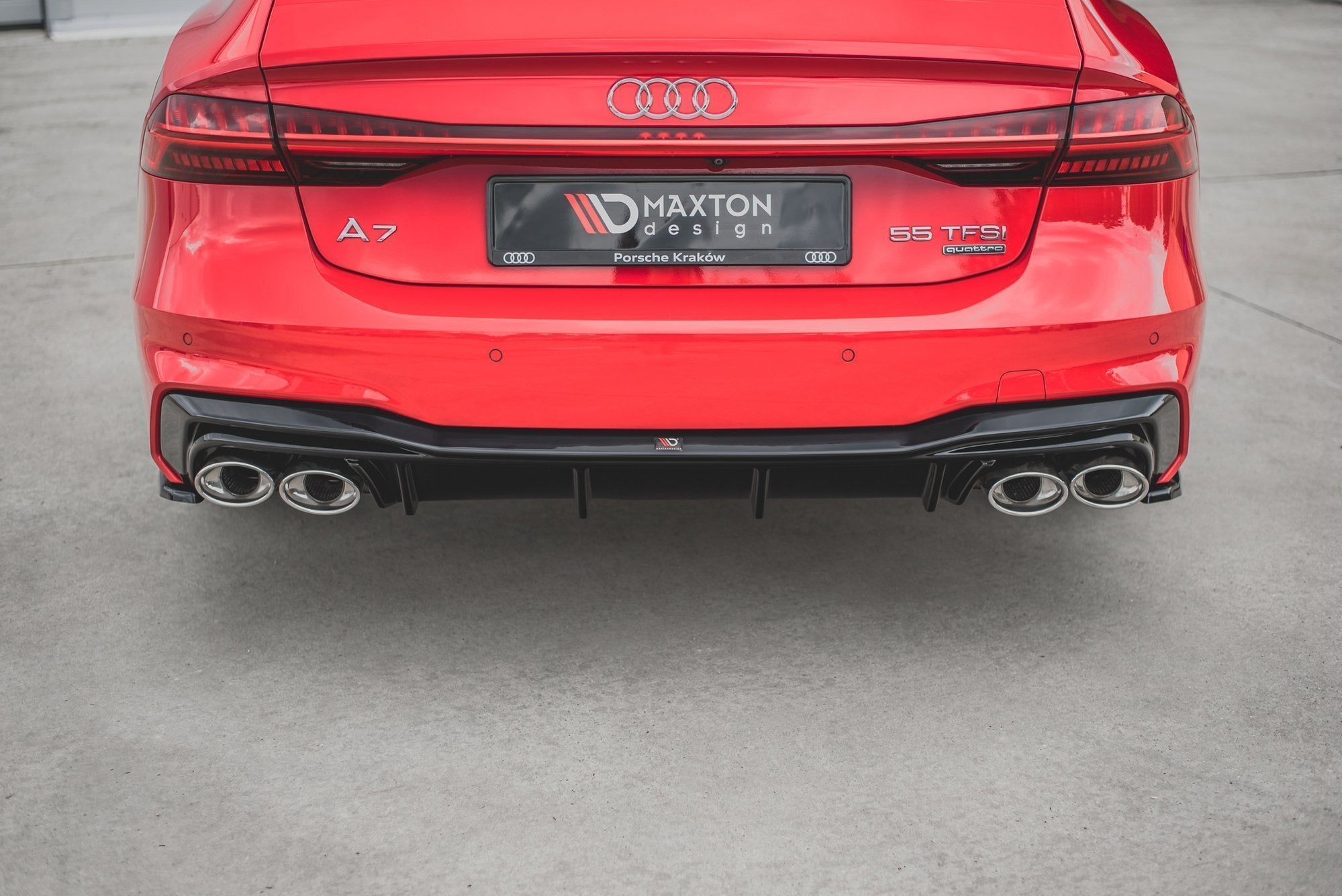 Valance+Exhaust-Ends-Imitation-Audi-A7-C8-S-Line-Incl.-Cee