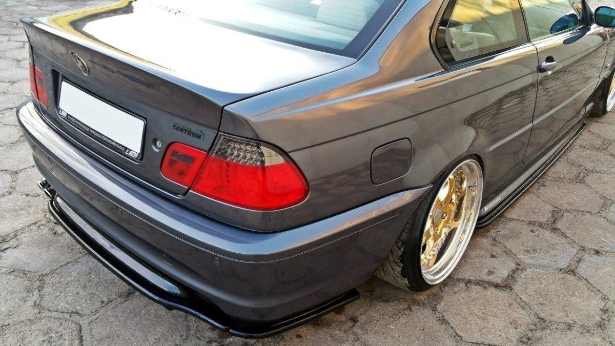 Rear-Side-Splitters-BMW-3-E46-Mpack-Coupe---Gloss-Black
