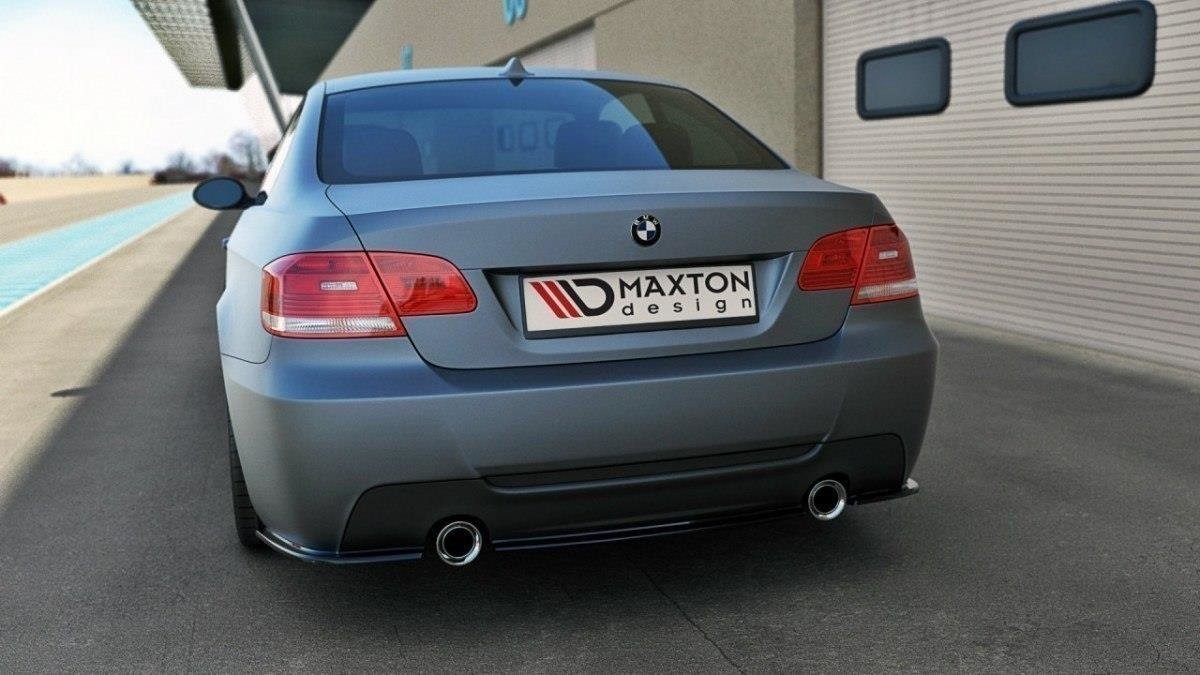 Rear-Side-Splitters-For-BMW-3-E92-Mpack---Gloss-Black