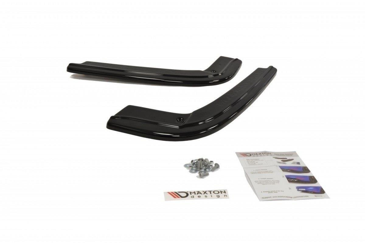 Rear-Side-Splitters-For-BMW-3-E92-Mpack---Gloss-Black