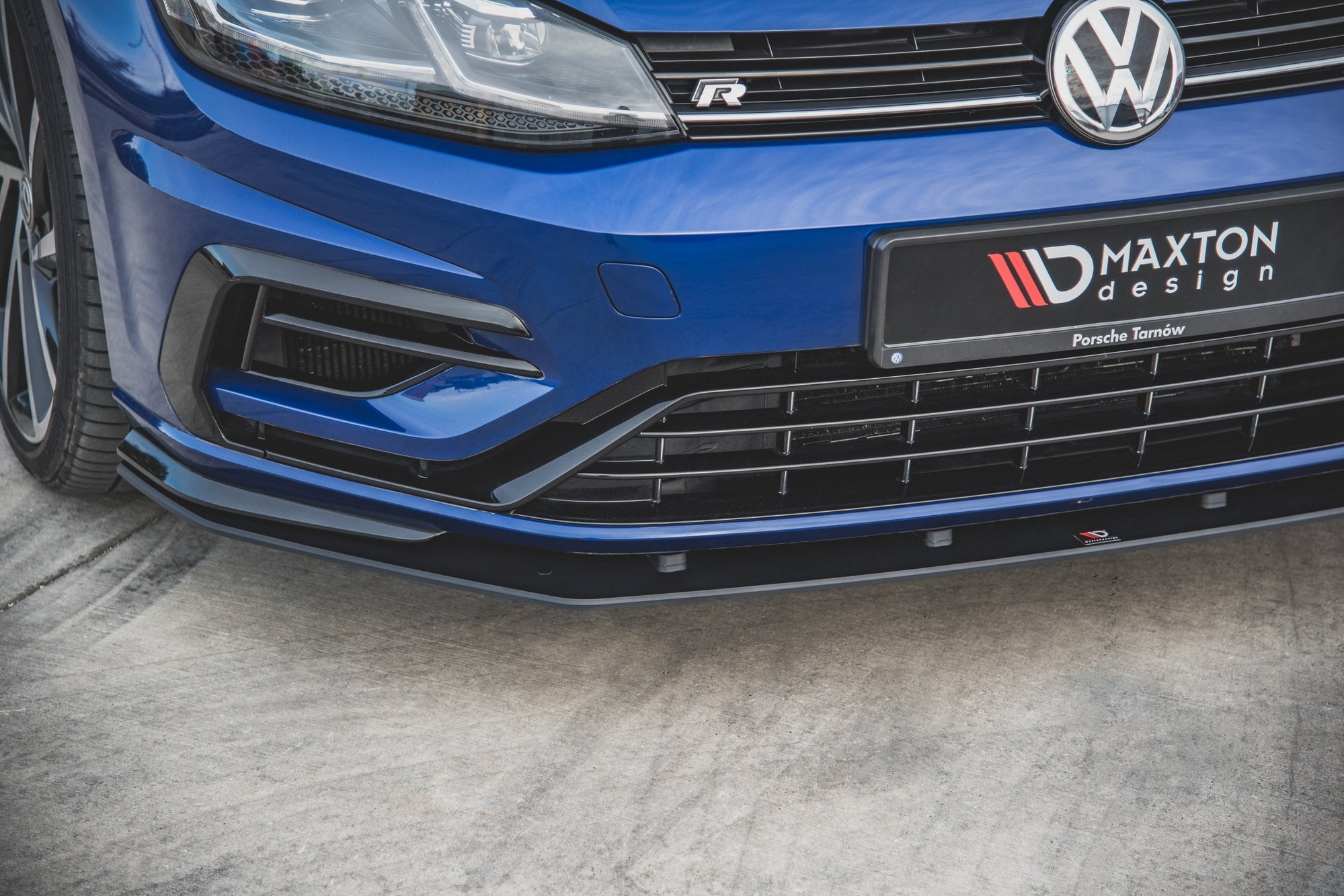 Racing-Durability-Splitter-VW-Golf-7-R/R-Line-Facelift-Red-L