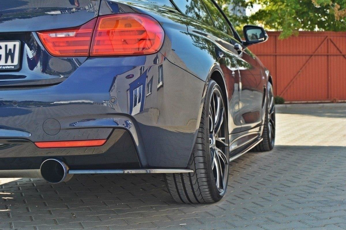 Rear-Side-Splitters-For-BMW-4-F32-M-Pack---Gloss-Black