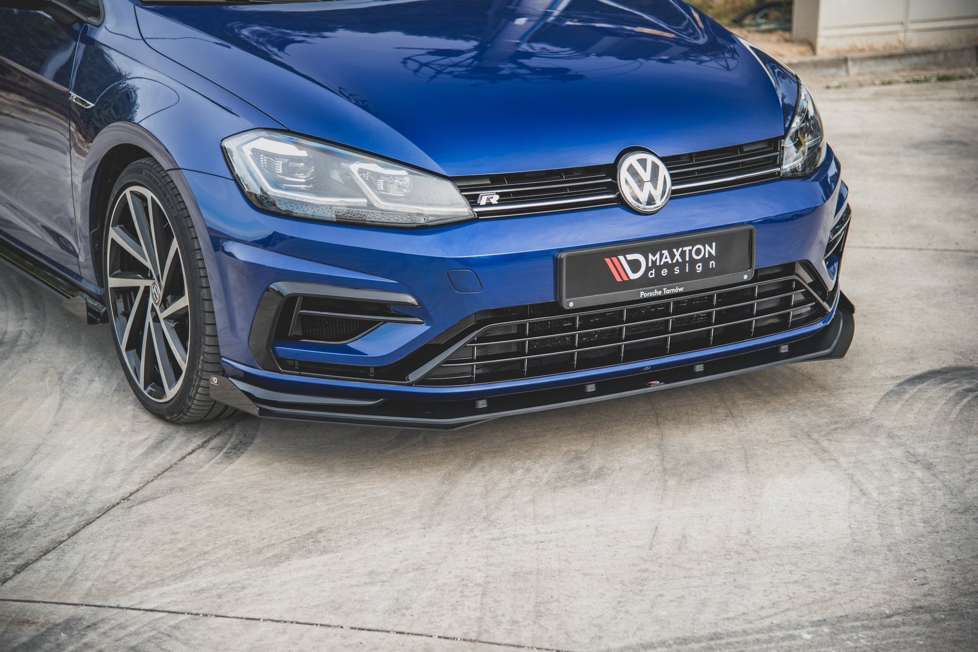 Racing-Durability-Splitter+Flaps-VW-Golf-7-R/R-Line-Facelift