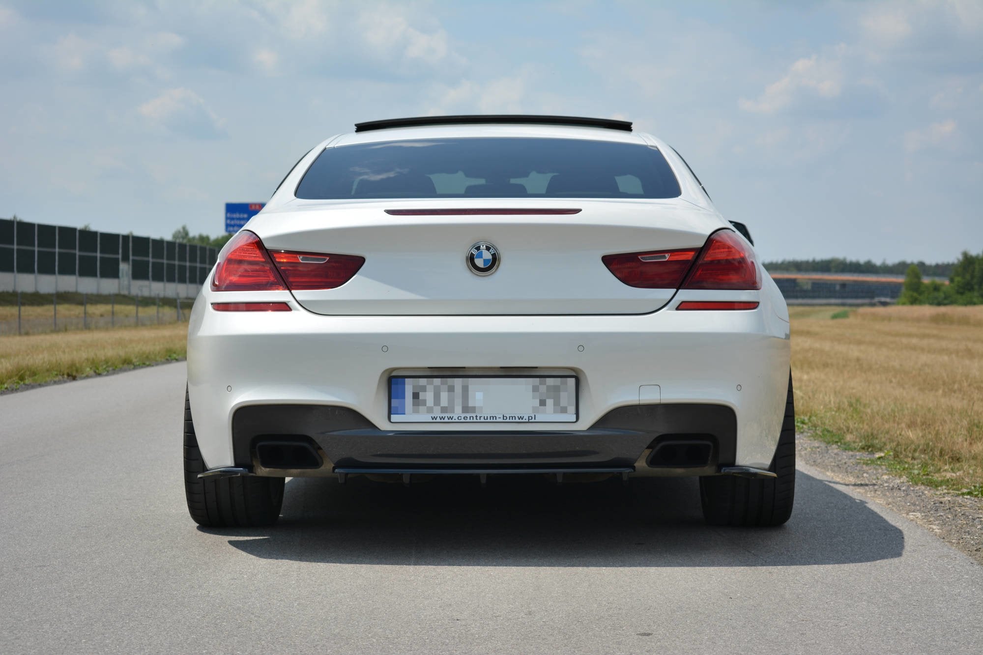 Rear-Side-Splitters-For-BMW-6-Gran-Coupé-Mpack---Gloss-Black