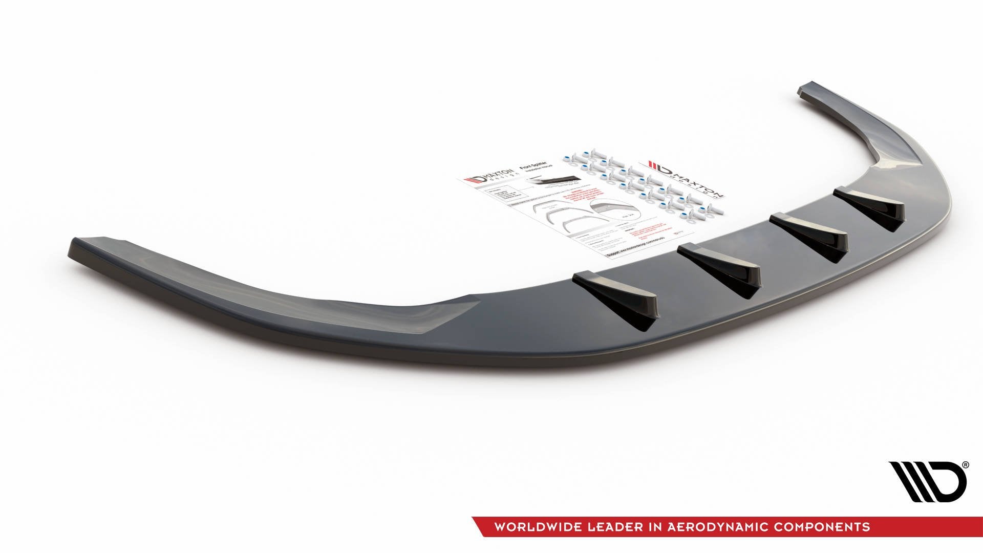 Front-Splitter-Volkswagen-Golf-8-GTi---Gloss-Black