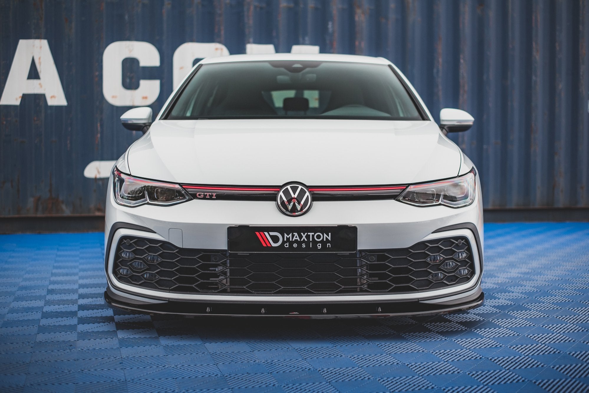 Front-Splitter-Volkswagen-Golf-8-GTi---Gloss-Black