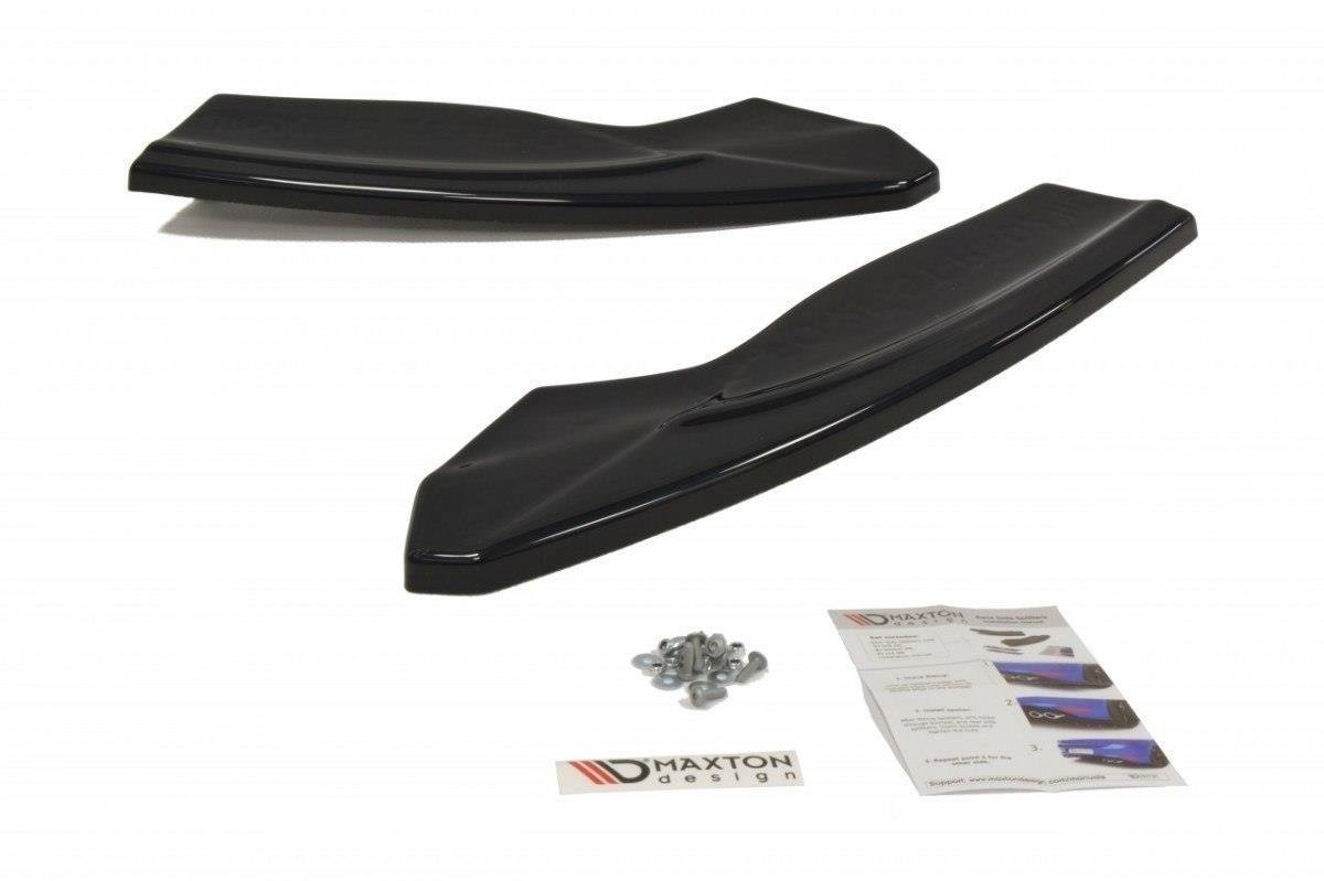 Rear-Side-Splitters-V.2-Ford-Focus-ST-MK2-FL---Gloss-Black