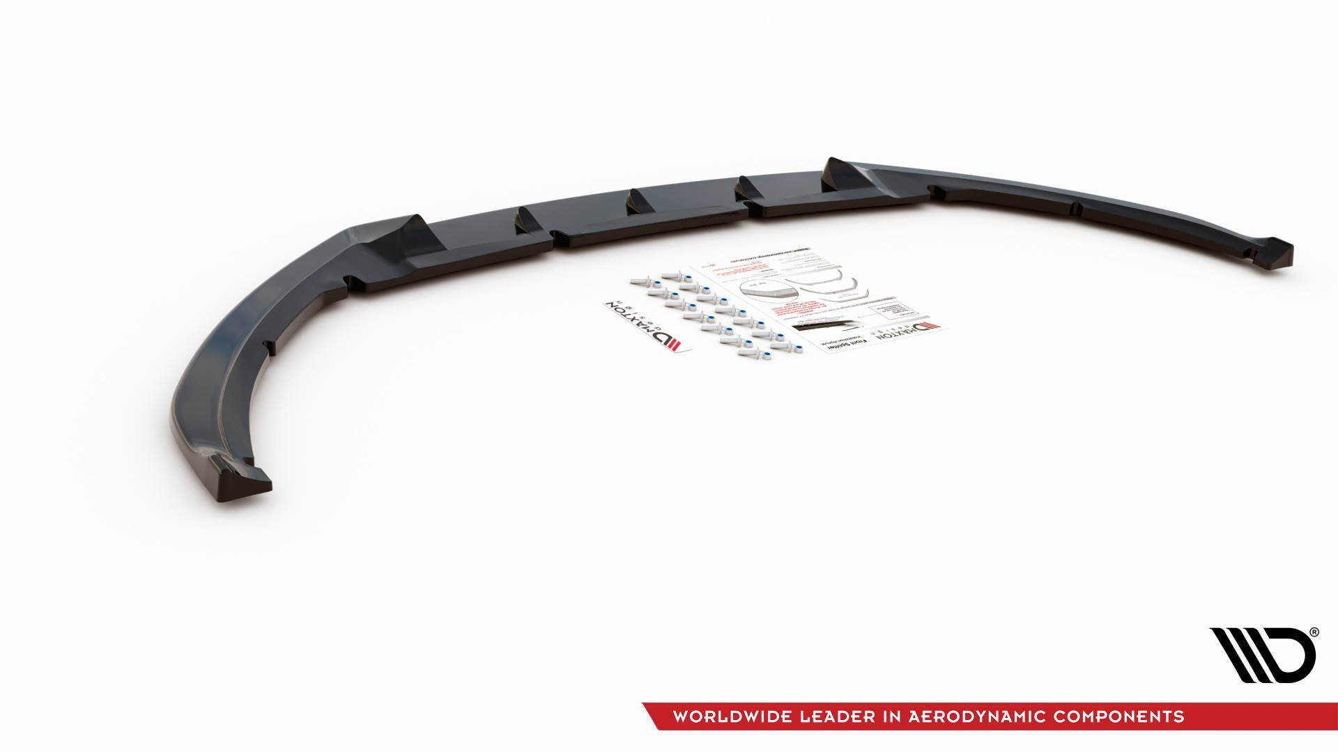 Front-Splitter-V.4-Ford-Focus-ST-MK3-Facelift---Gloss-Black