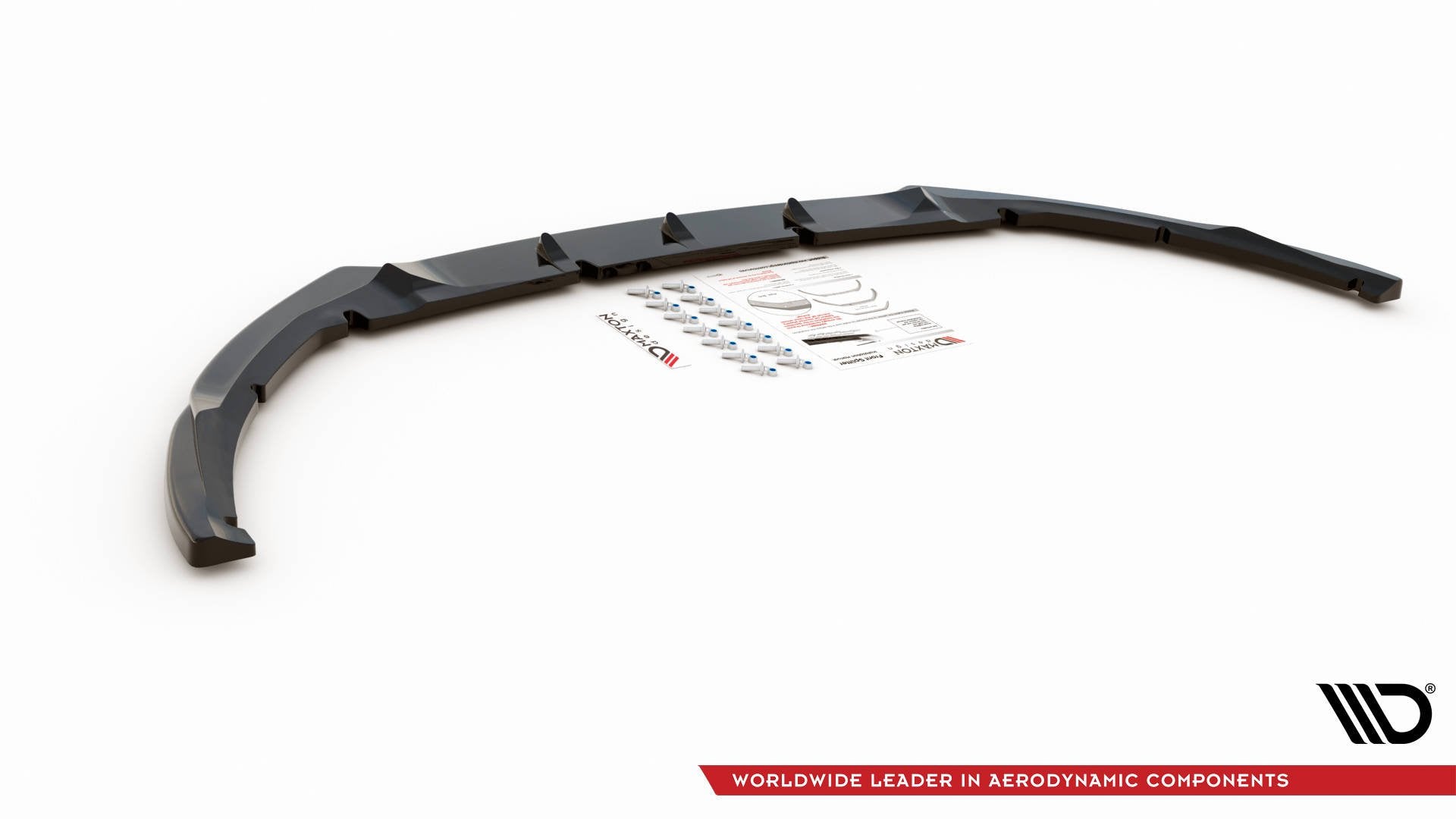 Front-Splitter-V.5-Ford-Focus-ST-MK3-Facelift---Gloss-Black