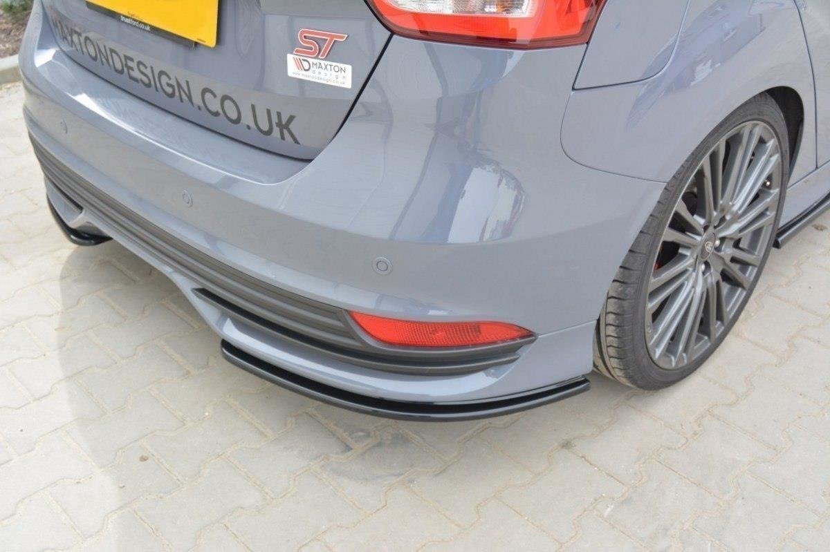 Rear-Side-Splitters-Ford-Focus-ST-MK3-FL---Gloss-Black