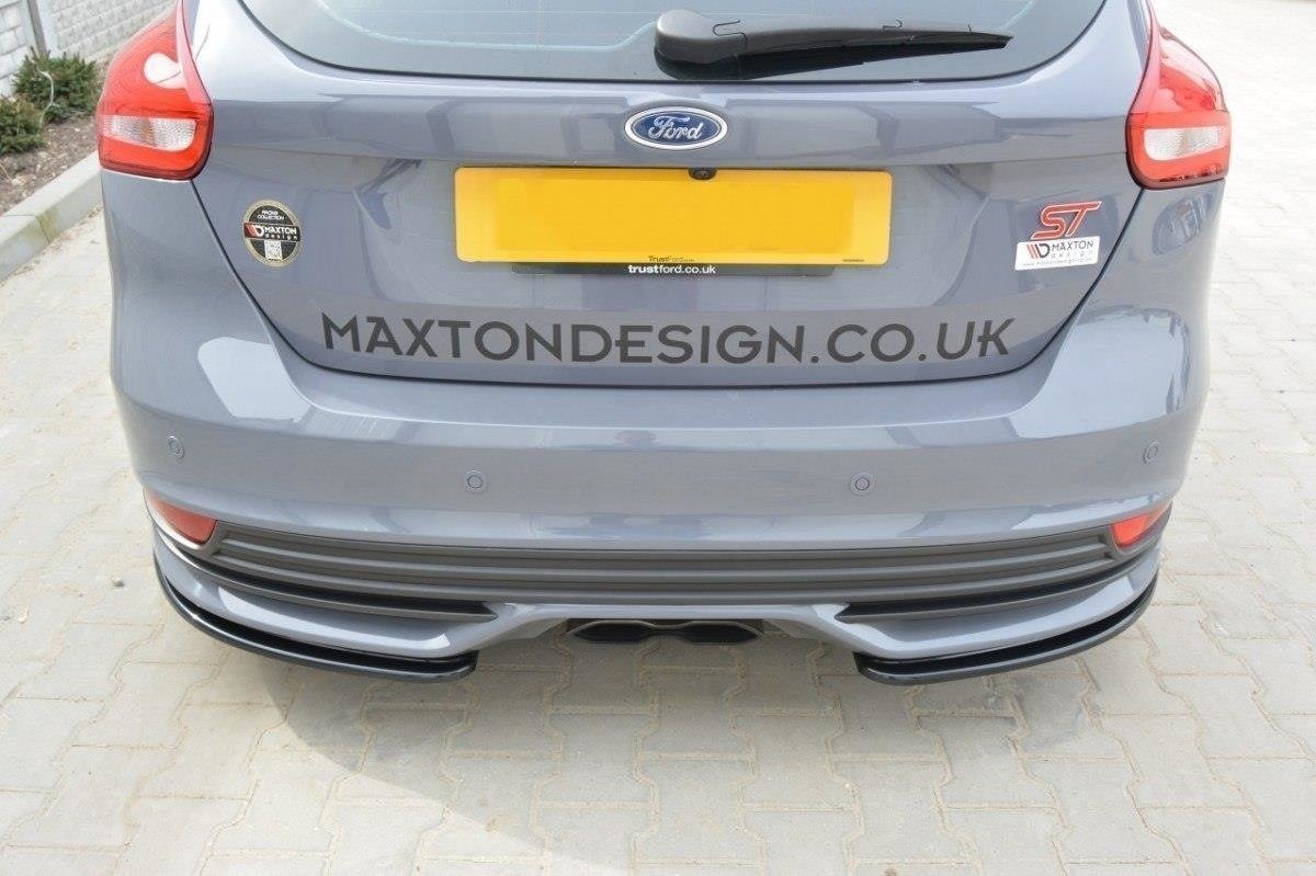 Rear-Side-Splitters-Ford-Focus-ST-MK3-FL---Gloss-Black
