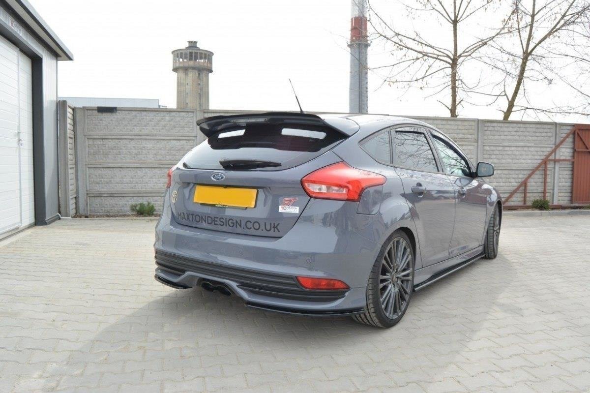 Rear-Side-Splitters-Ford-Focus-ST-MK3-FL---Gloss-Black