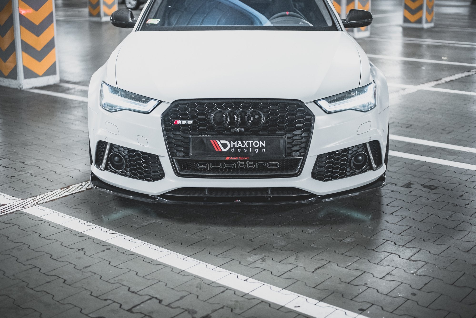 Front-Splitter-V.3-Audi-RS6-C7---Gloss-Black