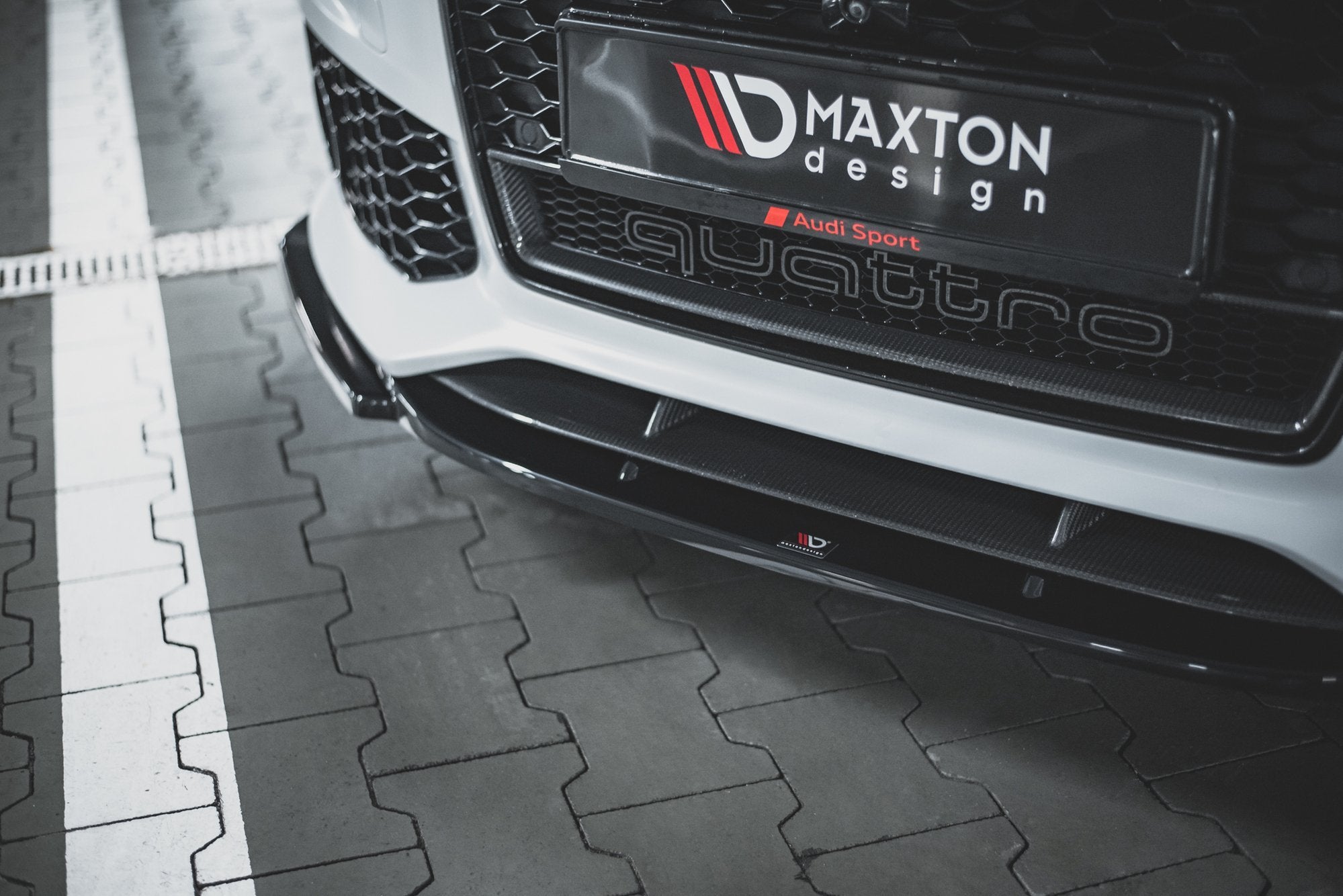Front-Splitter-V.3-Audi-RS6-C7---Gloss-Black