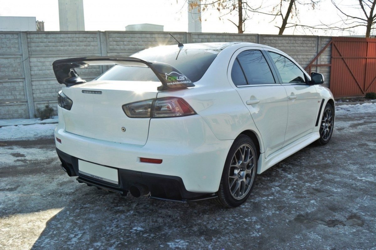 Rear-Side-Splitters-Mitsubishi-Lancer-Evo-X---Gloss-Black