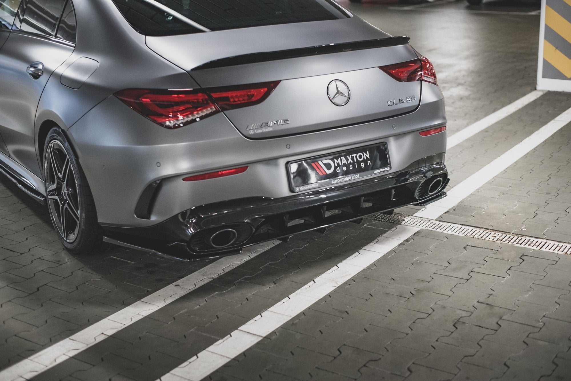Rear-Side-Splitters-Mercedes-AMG-CLA-35-Aero-/-45-Aero-C118-