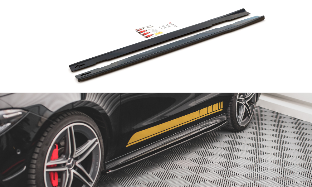 Side-Skirts-Diffusers-Mercedes-AMG-CLA-35-/-45-C118-GB