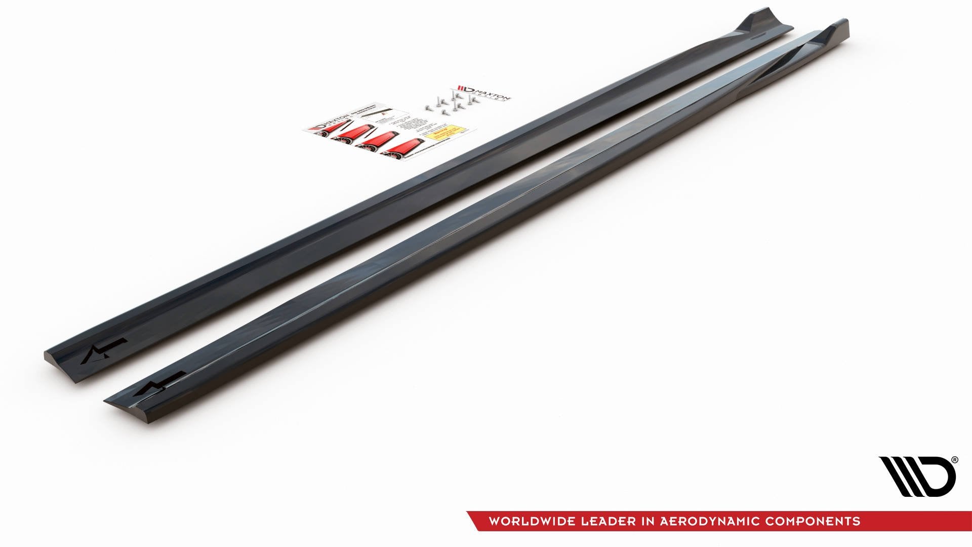 Side-Skirts-Diffusers-Mercedes-AMG-A-45-S-W177---Gloss-Black