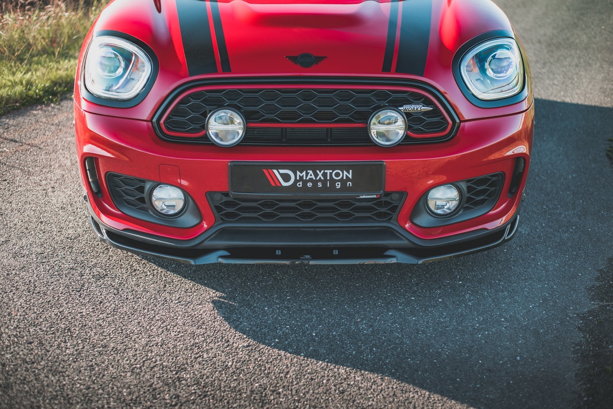 Front-Splitter-V.1-Mini-Countryman-MK2-F60-JCW---Gloss-Black