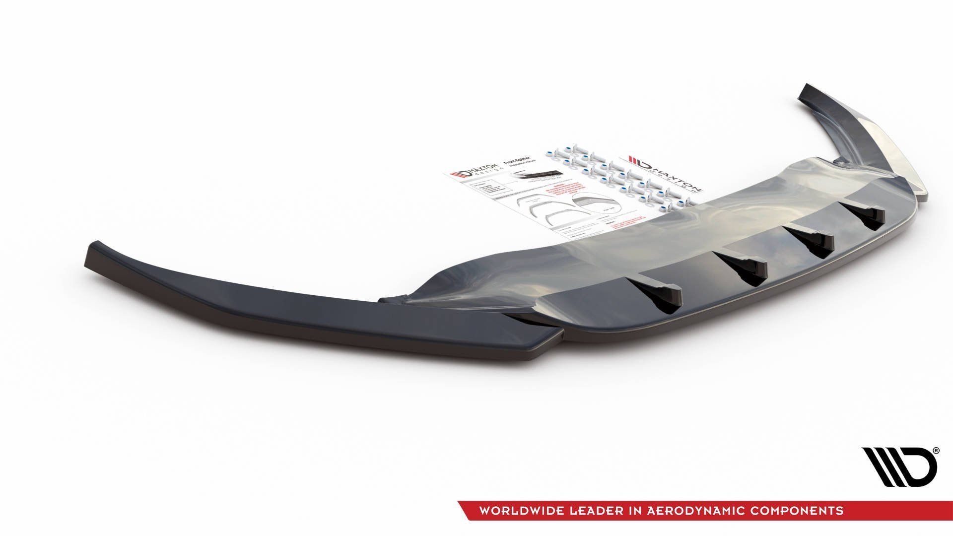 Front-Splitter-V.1-Volkswagen-Passat-B8---Gloss-Black