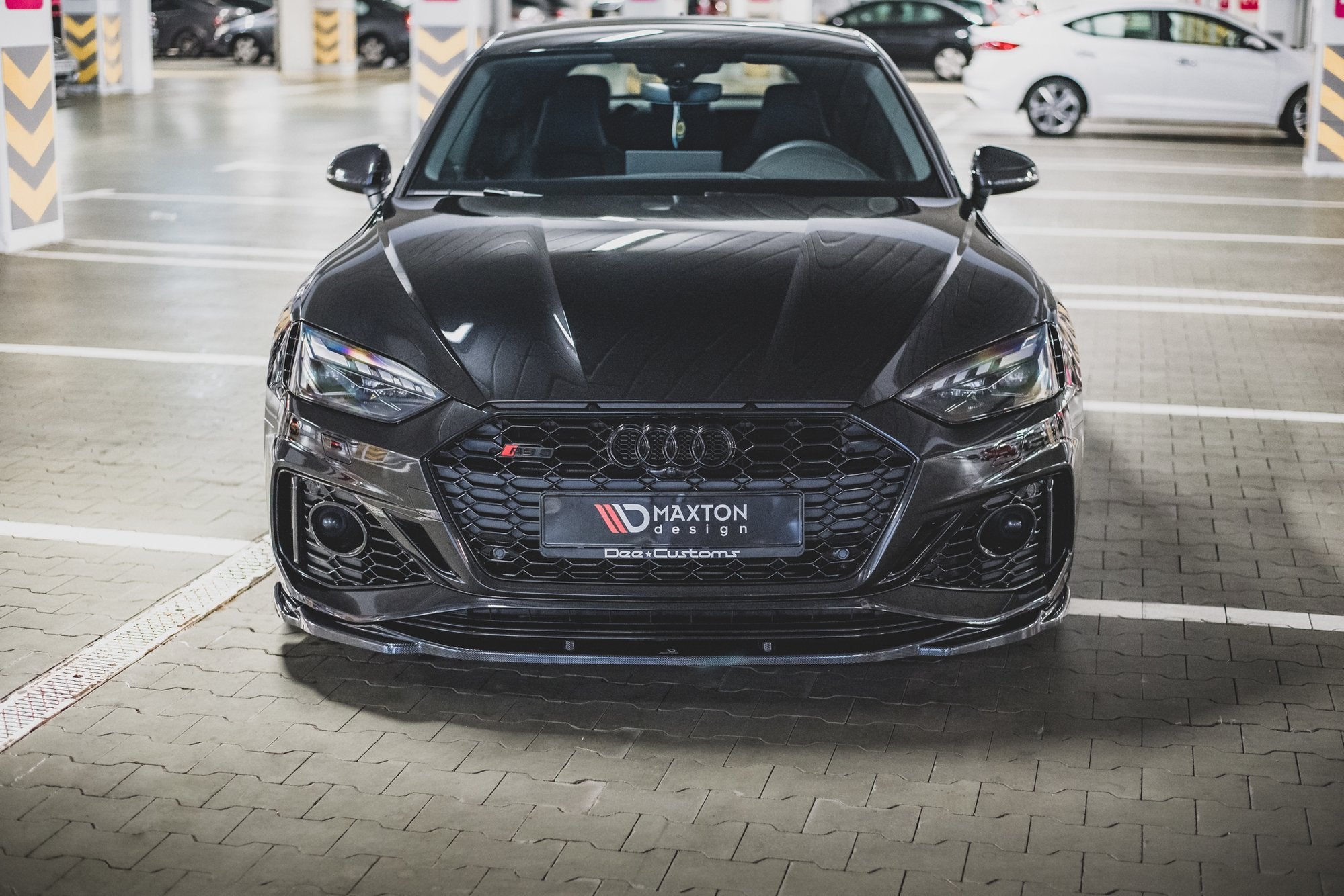 Front-Splitter-V.3-Audi-RS5-F5-Facelift---Gloss-Black