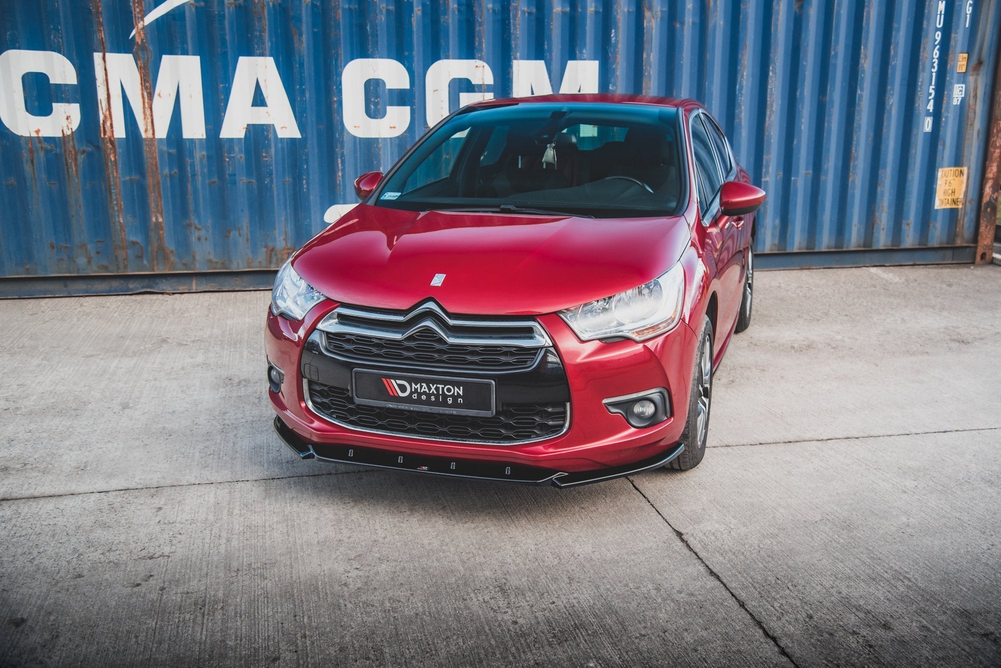 Front-Splitter-Citroen-DS4---Gloss-Black