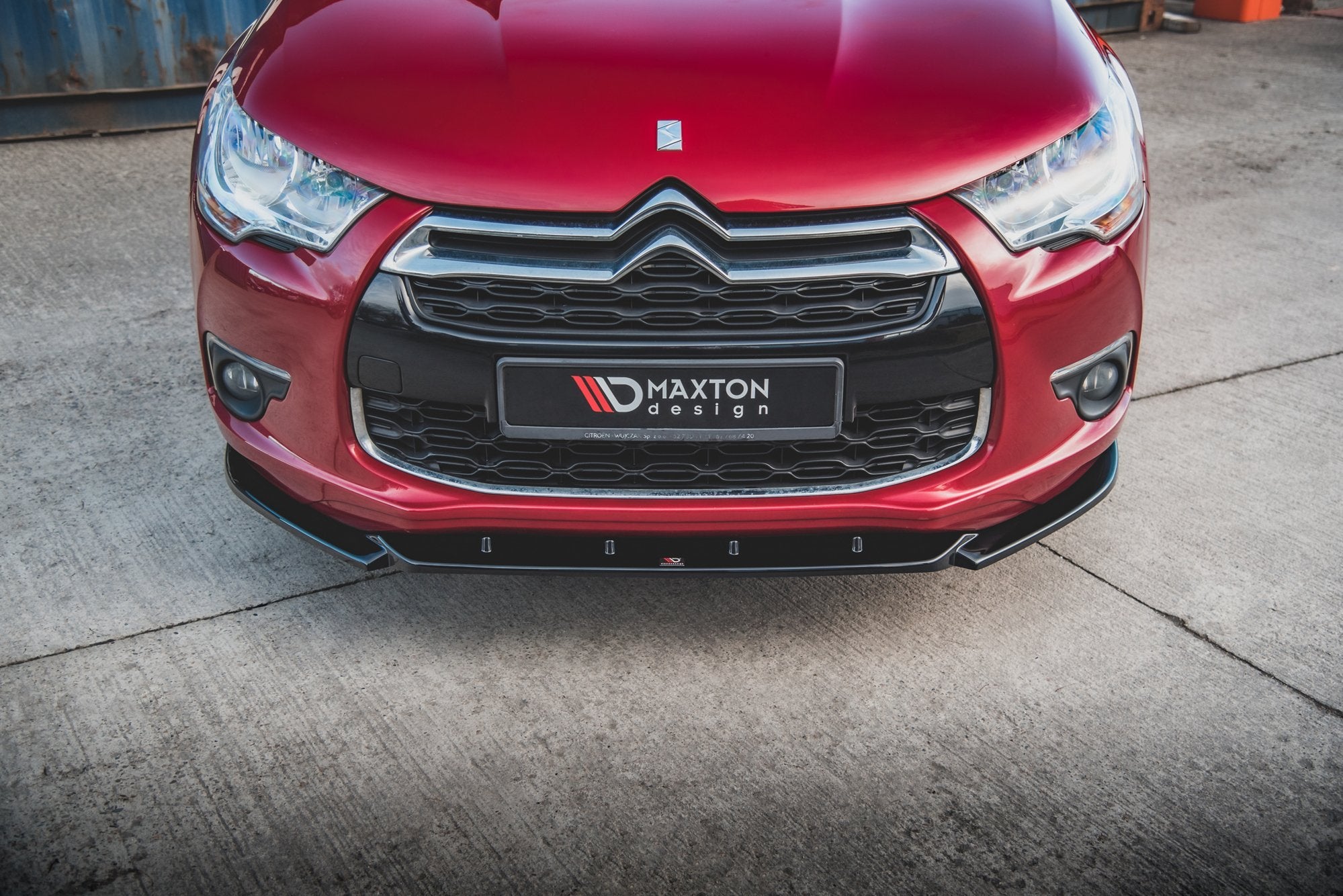 Front-Splitter-Citroen-DS4---Gloss-Black