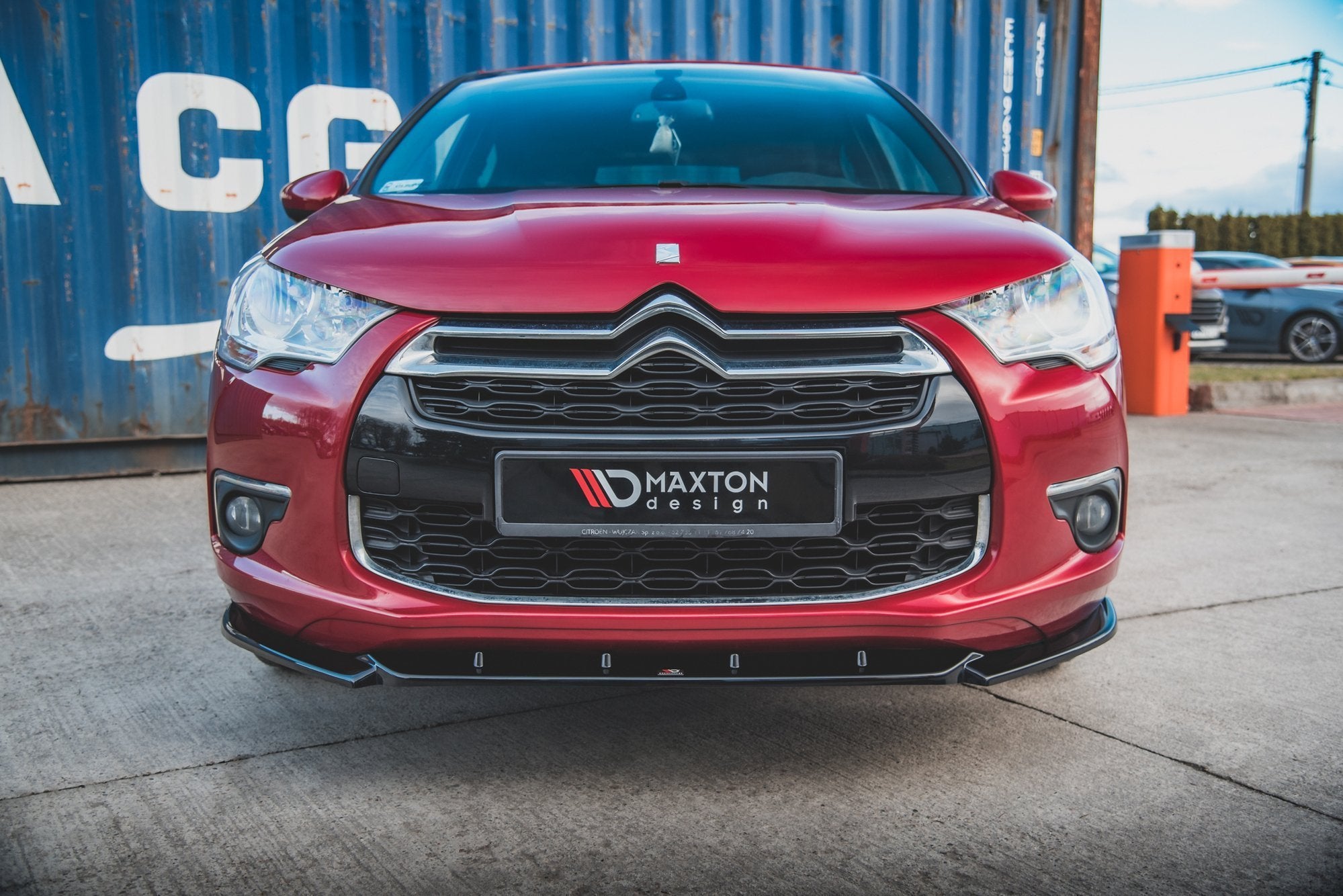 Front-Splitter-Citroen-DS4---Gloss-Black