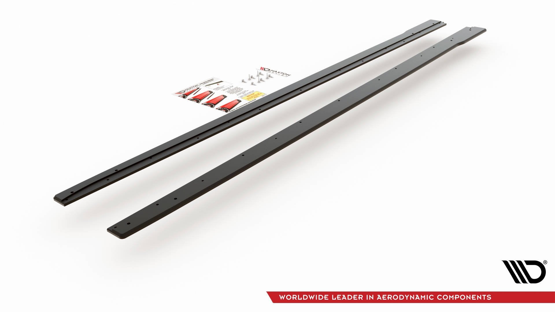 Side-Skirts-Diffusers-Volkswagen-Polo-GTi-MK6-Red-Line