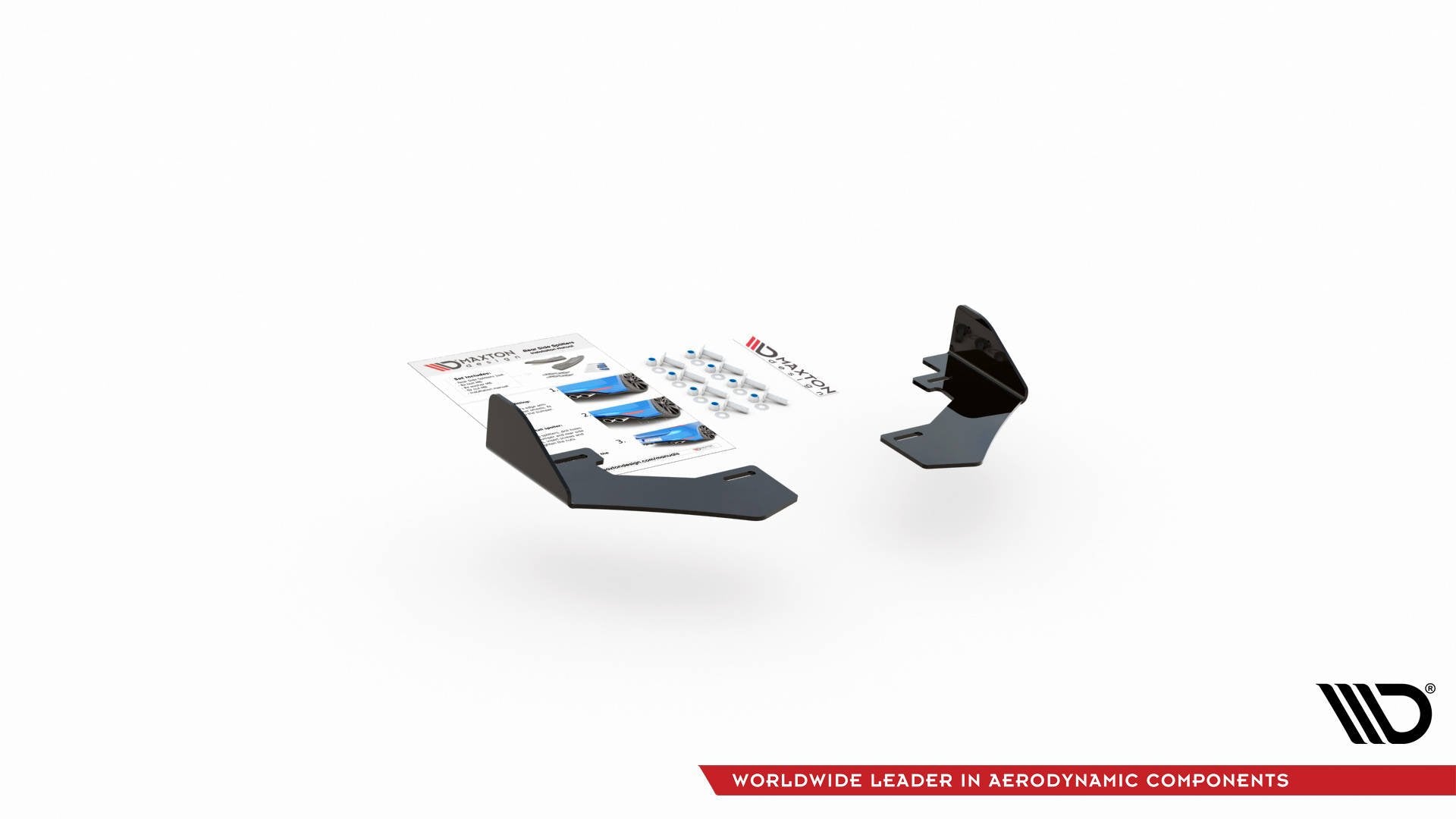 Rear-Side-Flaps-Volkswagen-Polo-GTi-MK6---Gloss-Black