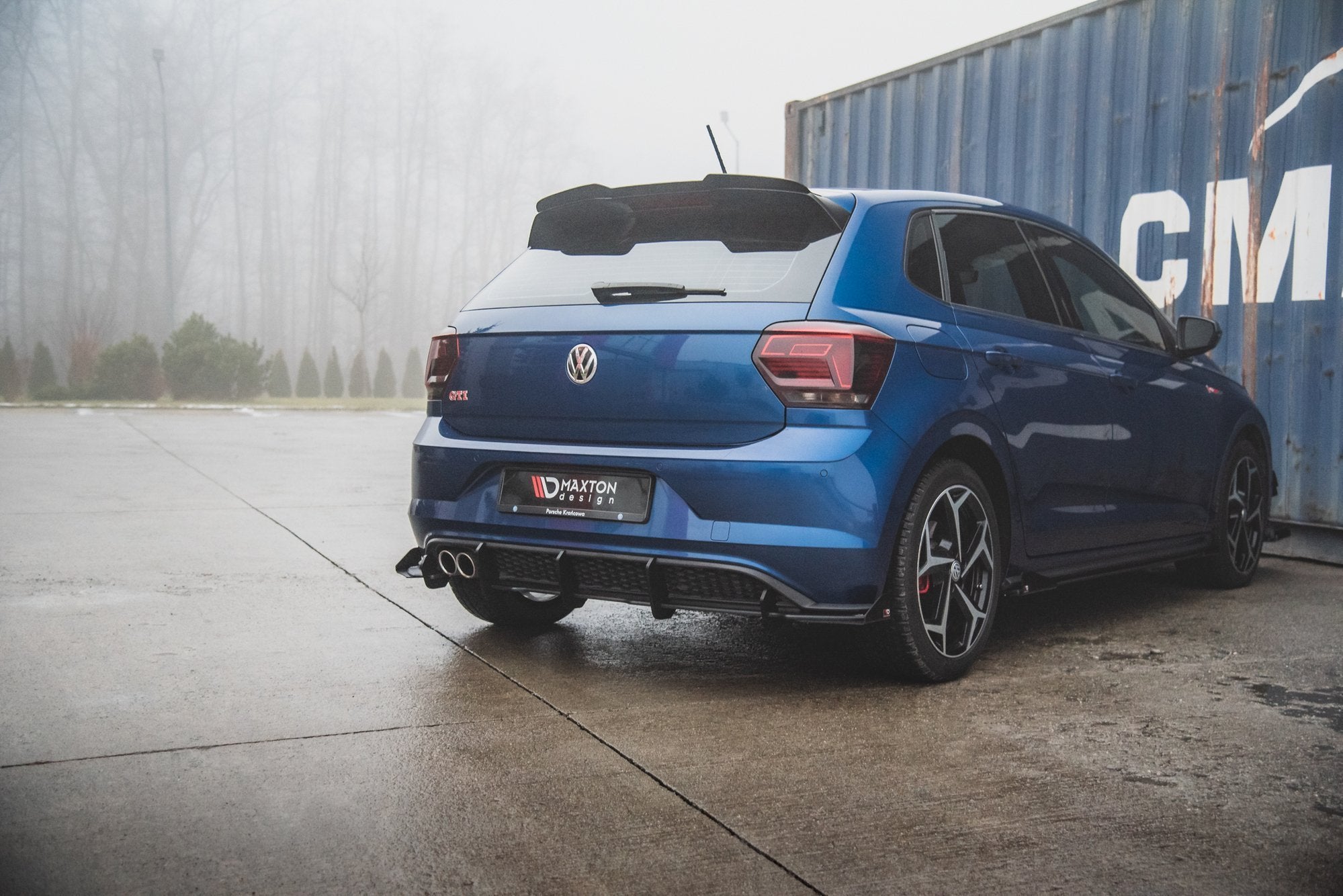 Rear-Side-Flaps-Volkswagen-Polo-GTi-MK6---Gloss-Black