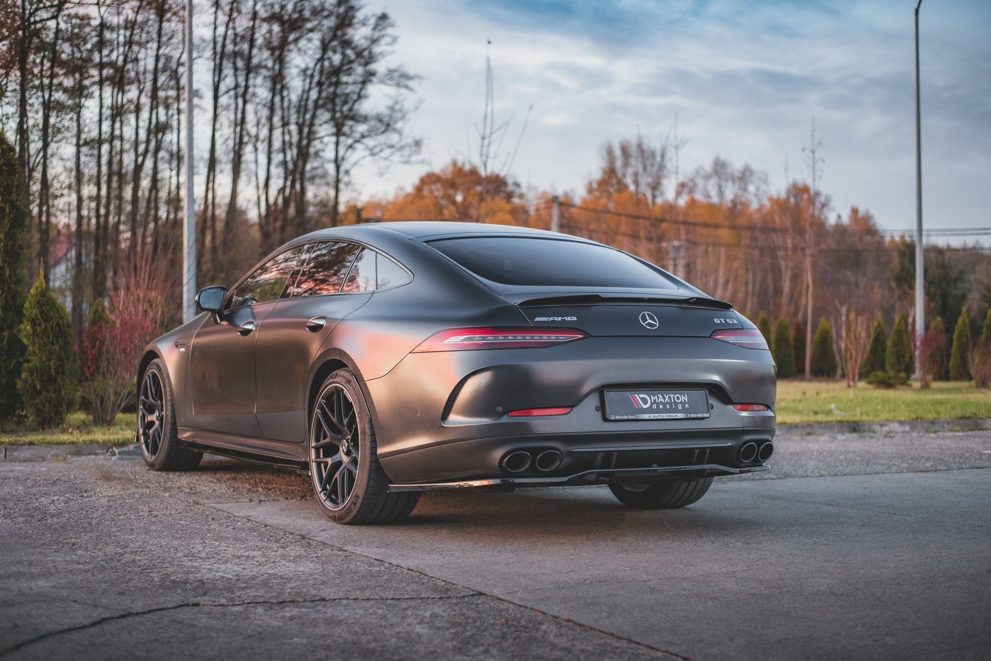 Spoiler-Cap-Mercedes-AMG-GT-53-4-Door-Coupe---Gloss-Black