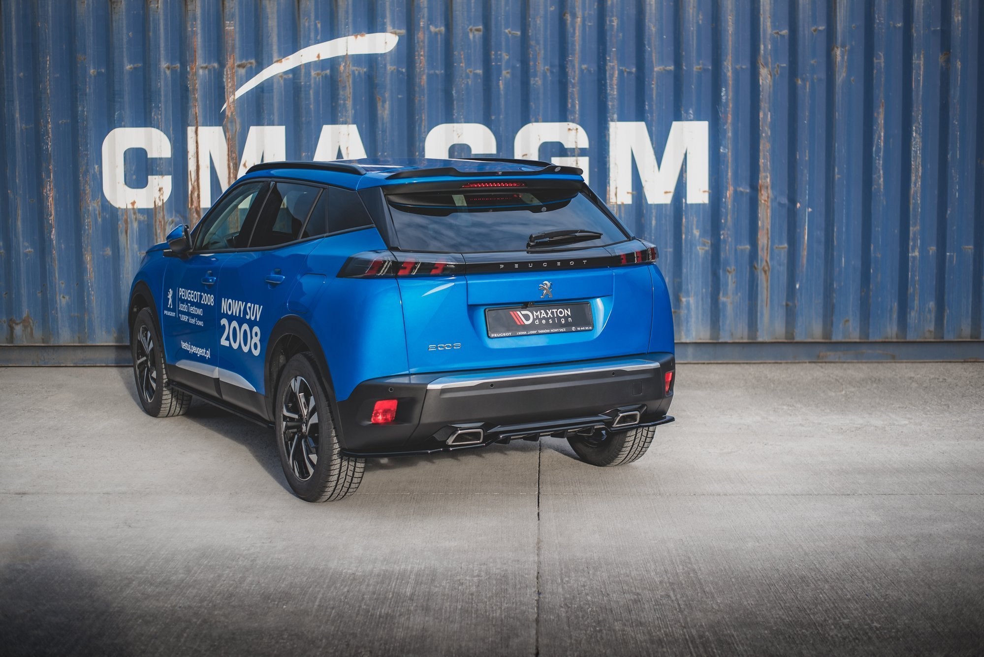 Spoiler-Cap-Peugeot-2008-MK2---Textured