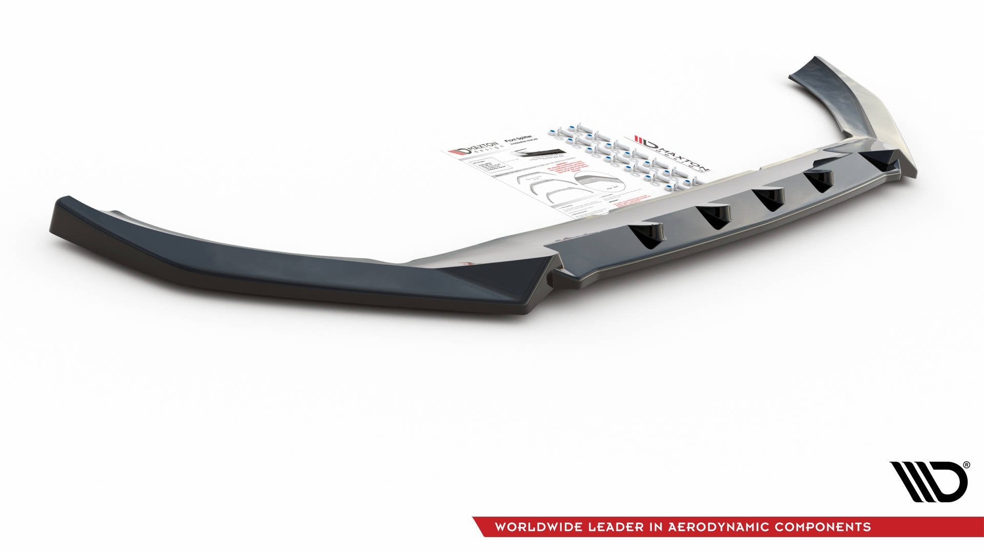 Front-Splitter-V.2-Volvo-XC60-MK2-R-Design---Gloss-Black