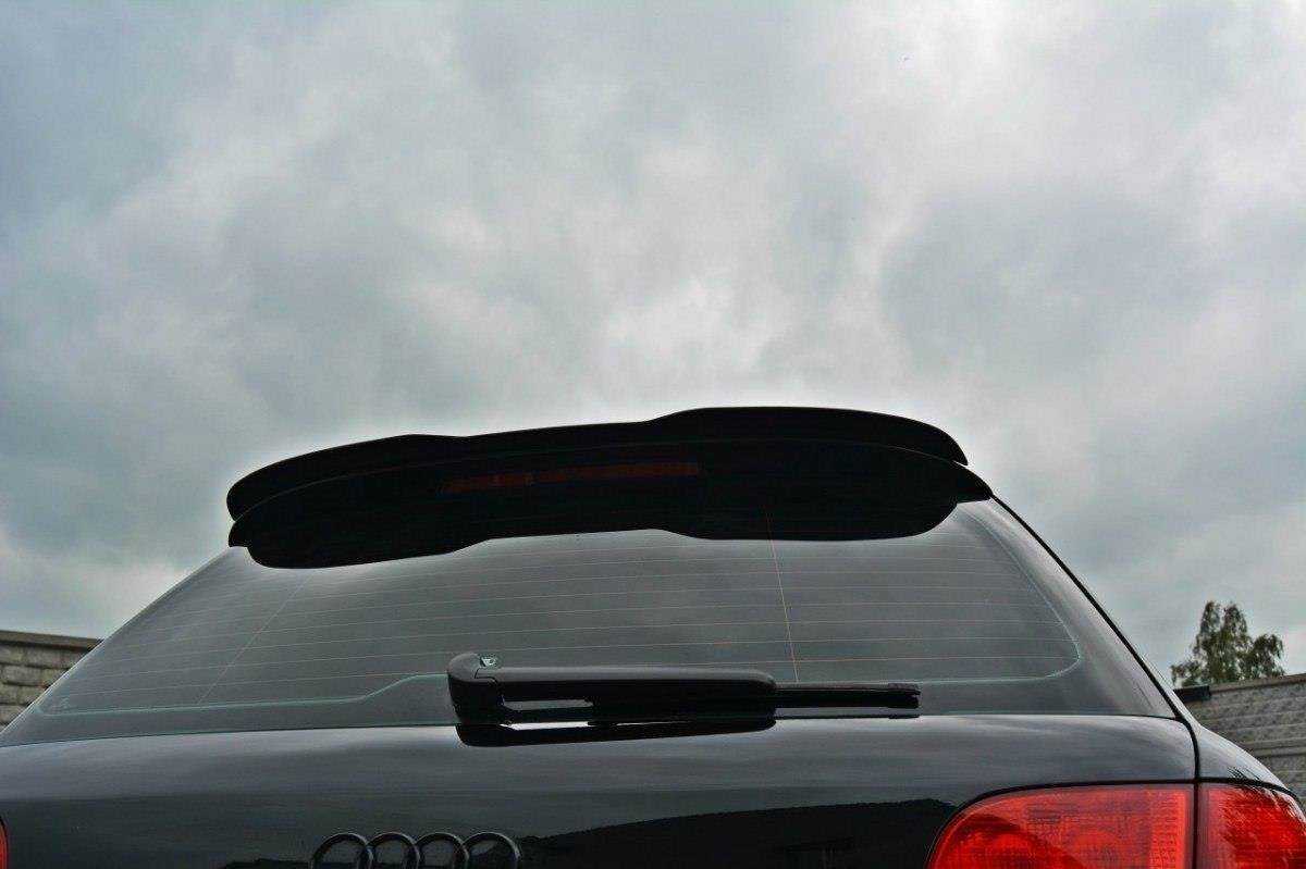 Spoiler-Cap-Audi-S4-/-A4-S-Line-B7-Avant---Gloss-Black