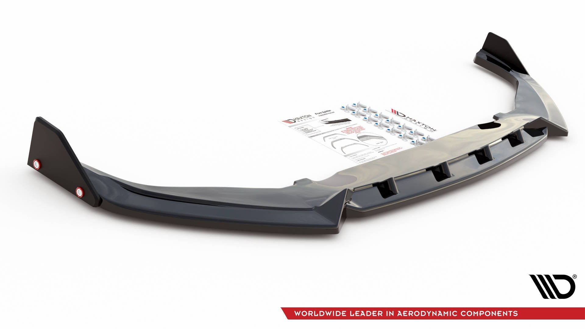 Front-Splitter-+-Flaps-V.2-Toyota-Gr-Yaris-MK4---Not-Primed