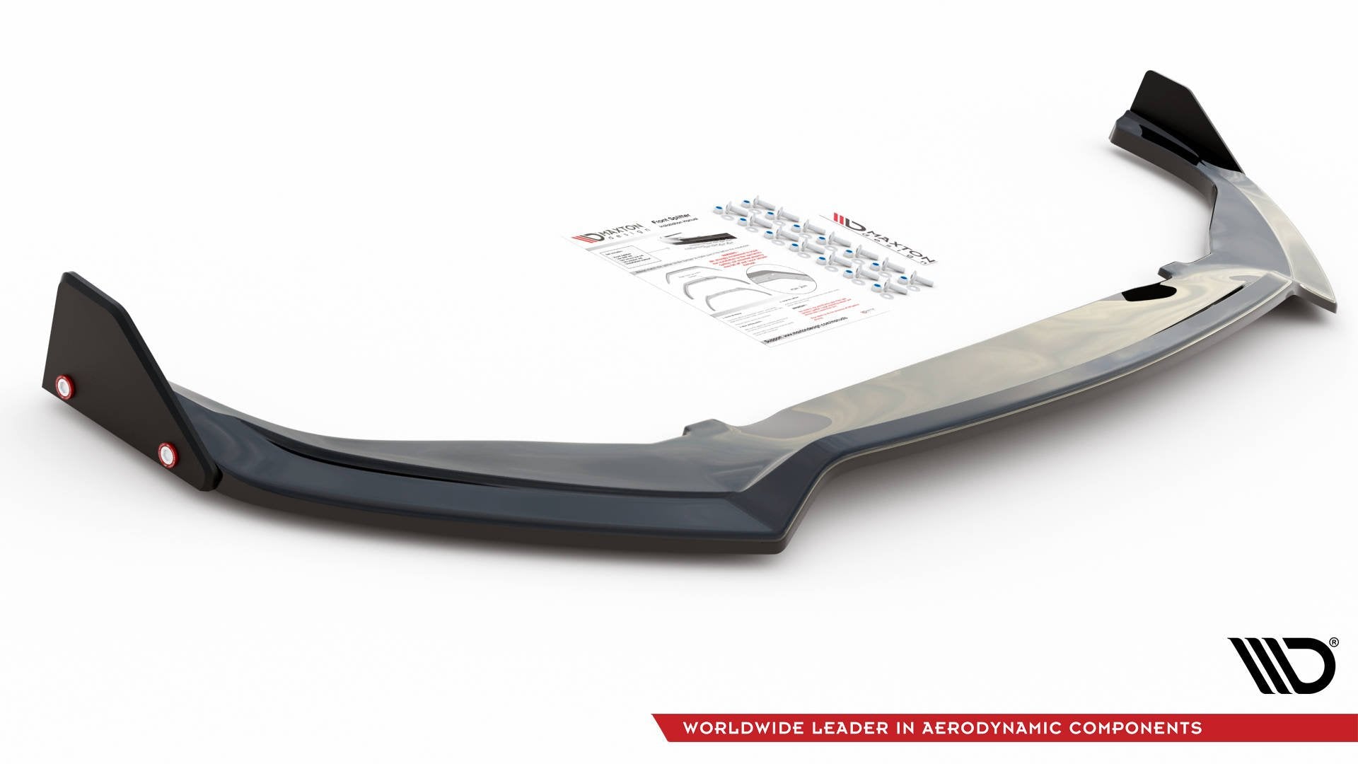 Front-Splitter-+-Flaps-V.3-Toyota-Gr-Yaris-MK4---Not-Primed