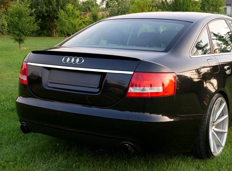 Spoiler-Cap-Audi-A6-S-Line-C6-Sedan---Gloss-Black