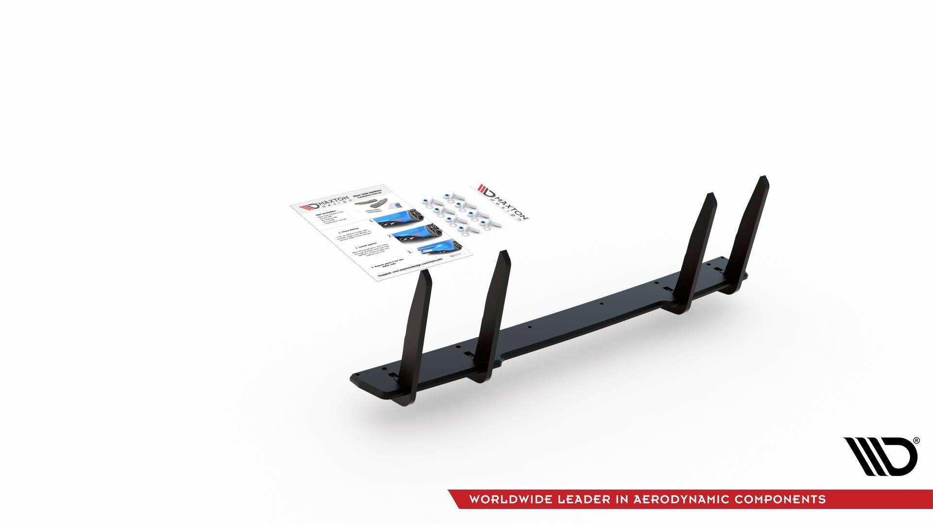 Racing-Durability-Rear-Diffuser-Toyota-Gr-Yaris-MK4-Red-Line