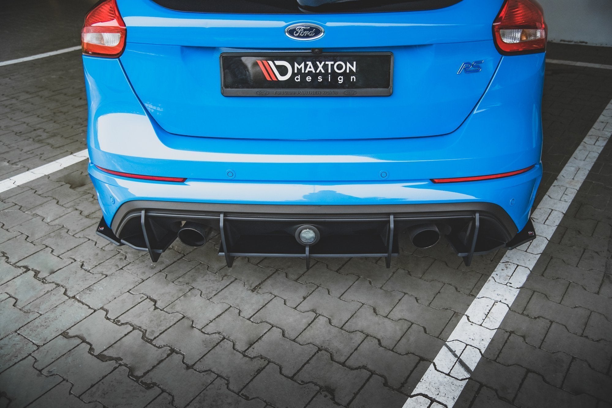 Racing-Durability-Rear-Diffuser-Ford-Focus-RS-MK3---Red-Line