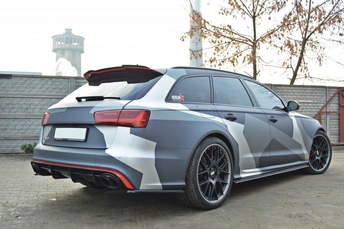 Spoiler-Cap-Audi-RS6-C7-/-C7-FL---Gloss-Black