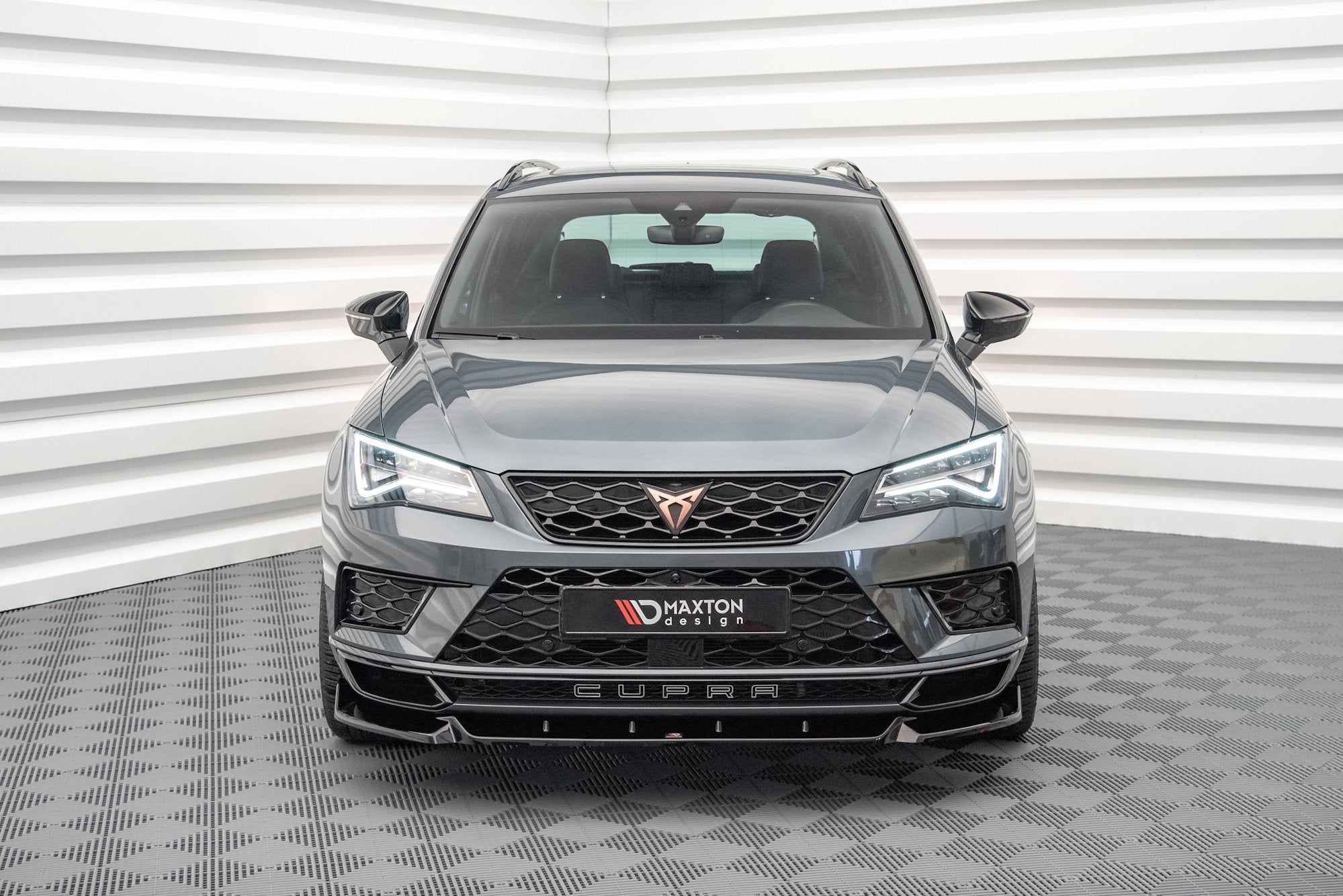 Front-Splitter-V.1-Cupra-Ateca---Gloss-Black