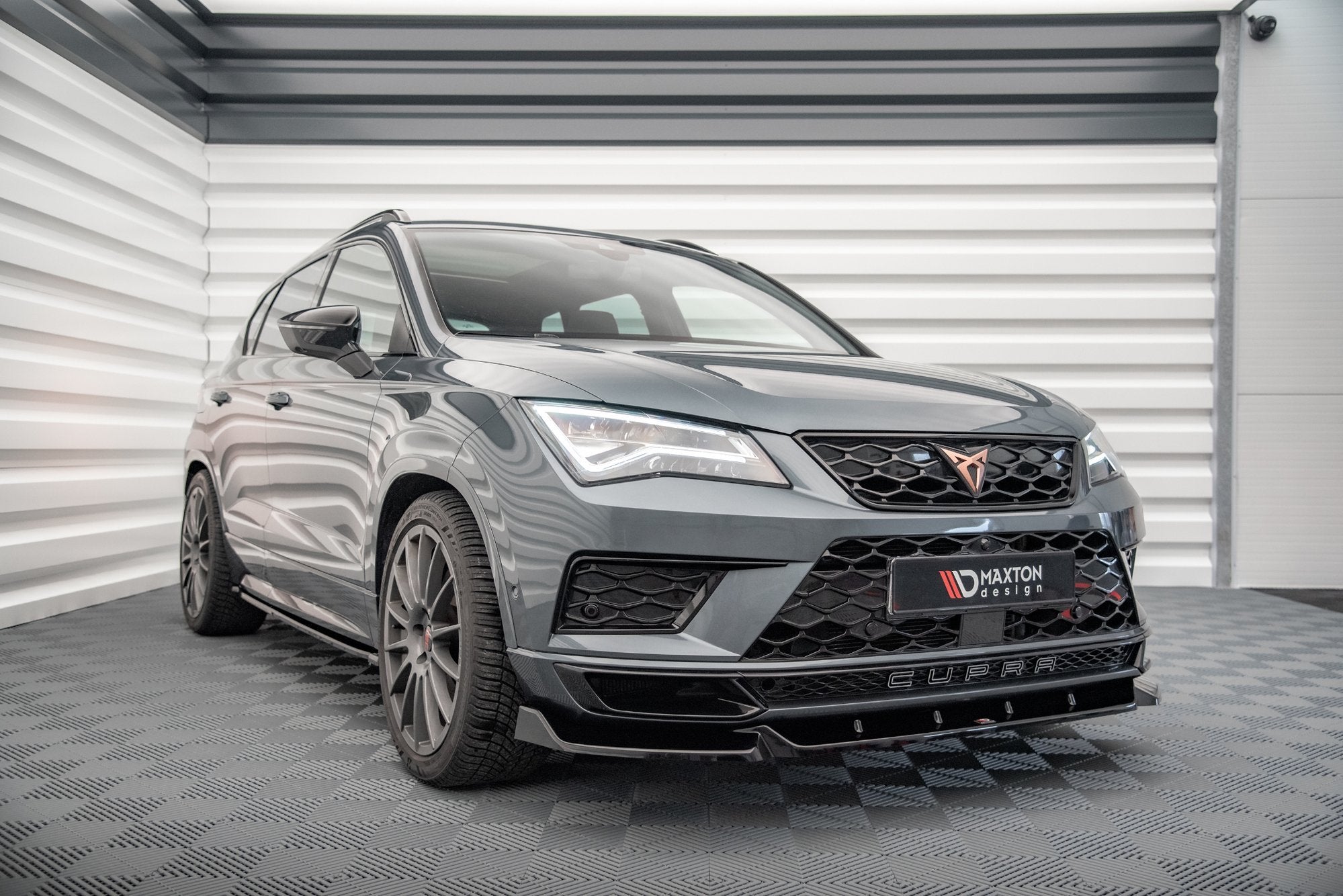 Front-Splitter-V.1-Cupra-Ateca---Gloss-Black
