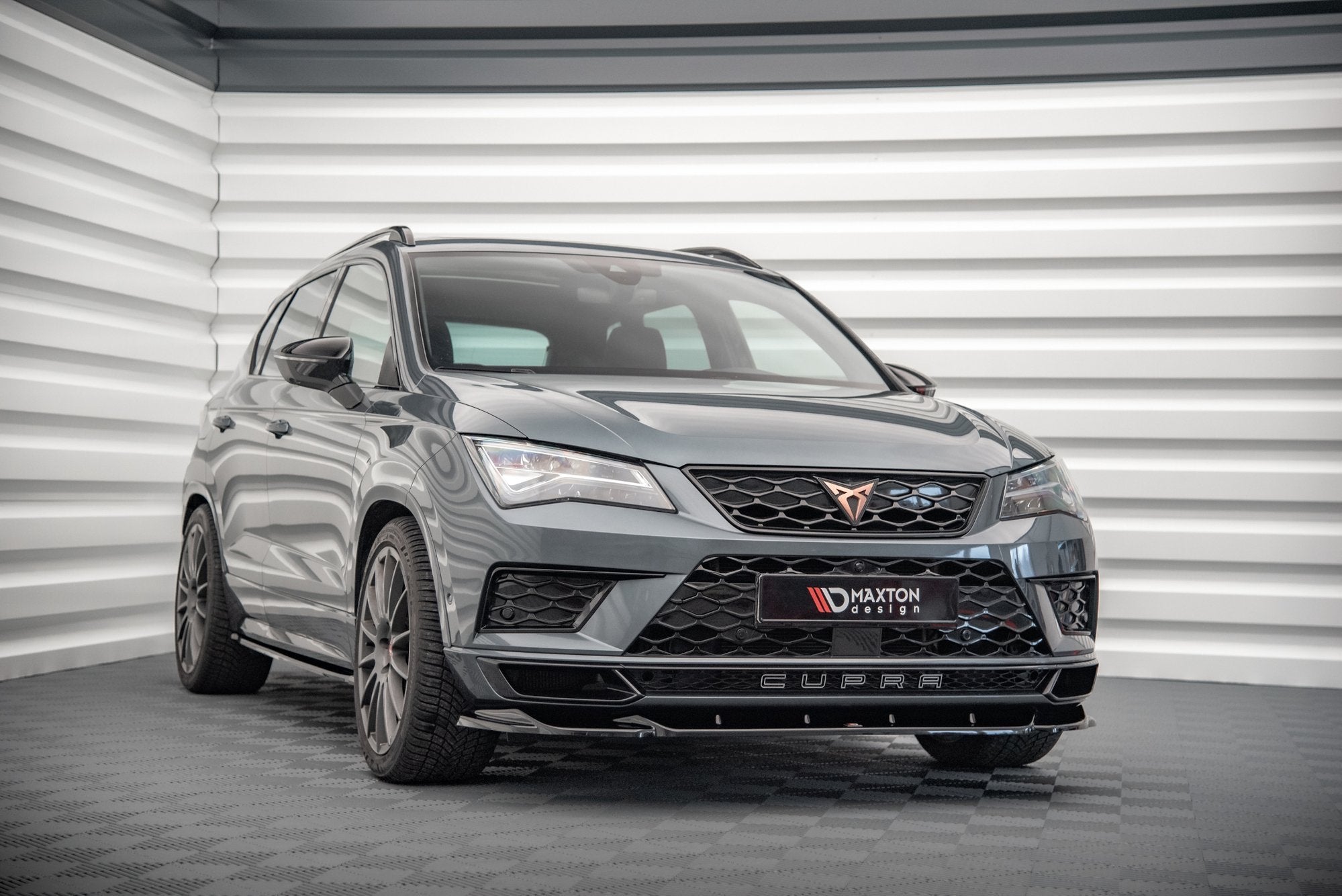 Front-Splitter-V.2-Cupra-Ateca---Gloss-Black