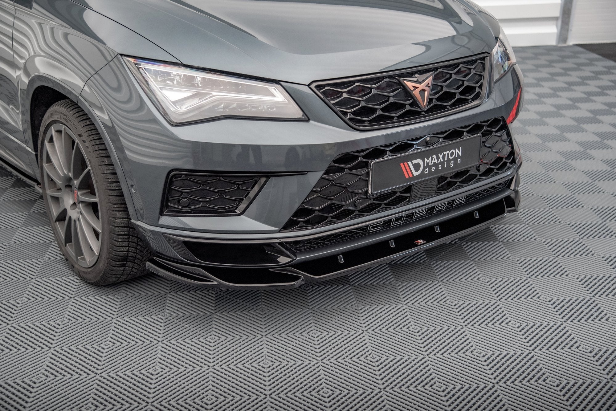 Front-Splitter-V.2-Cupra-Ateca---Gloss-Black