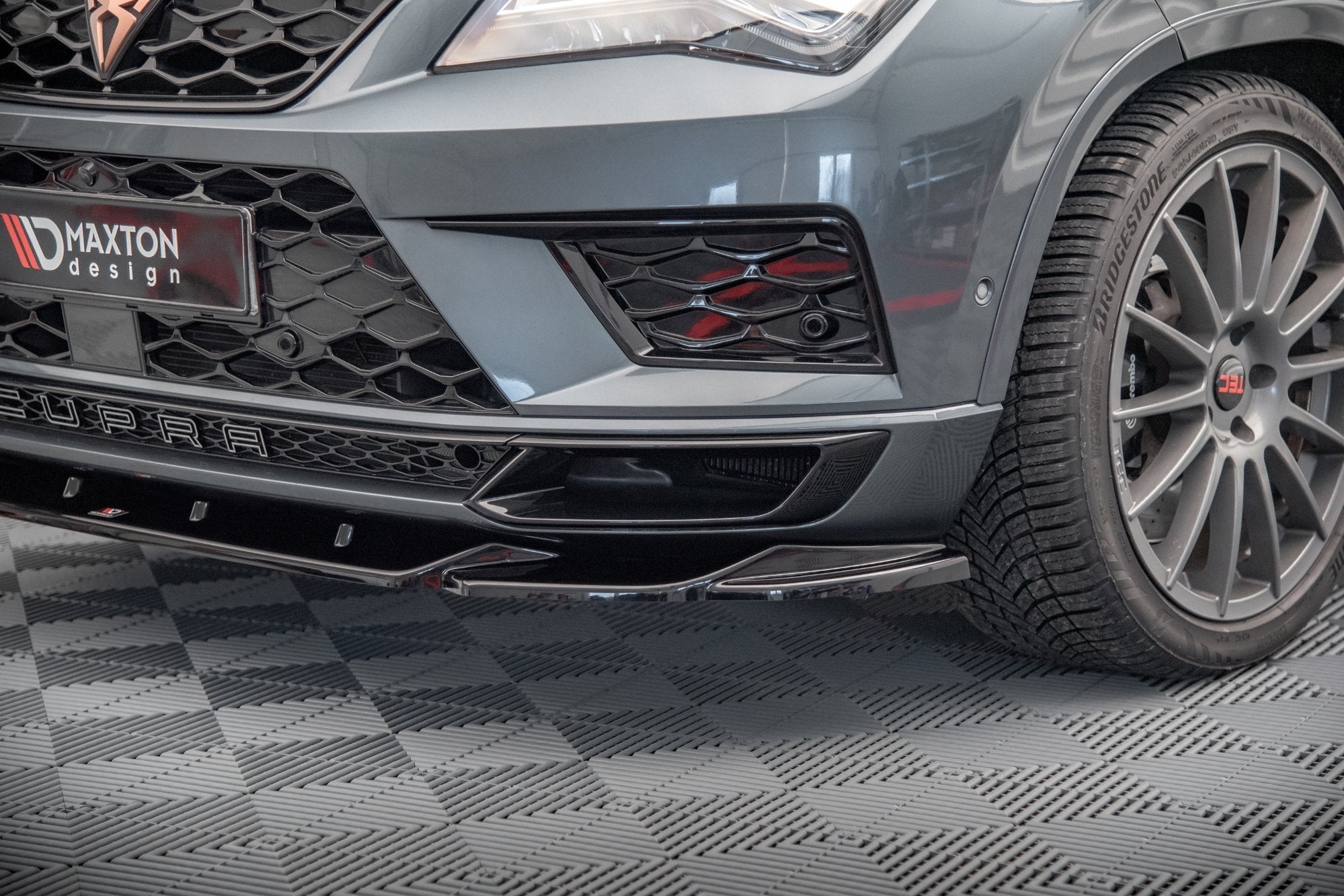 Front-Splitter-V.2-Cupra-Ateca---Gloss-Black