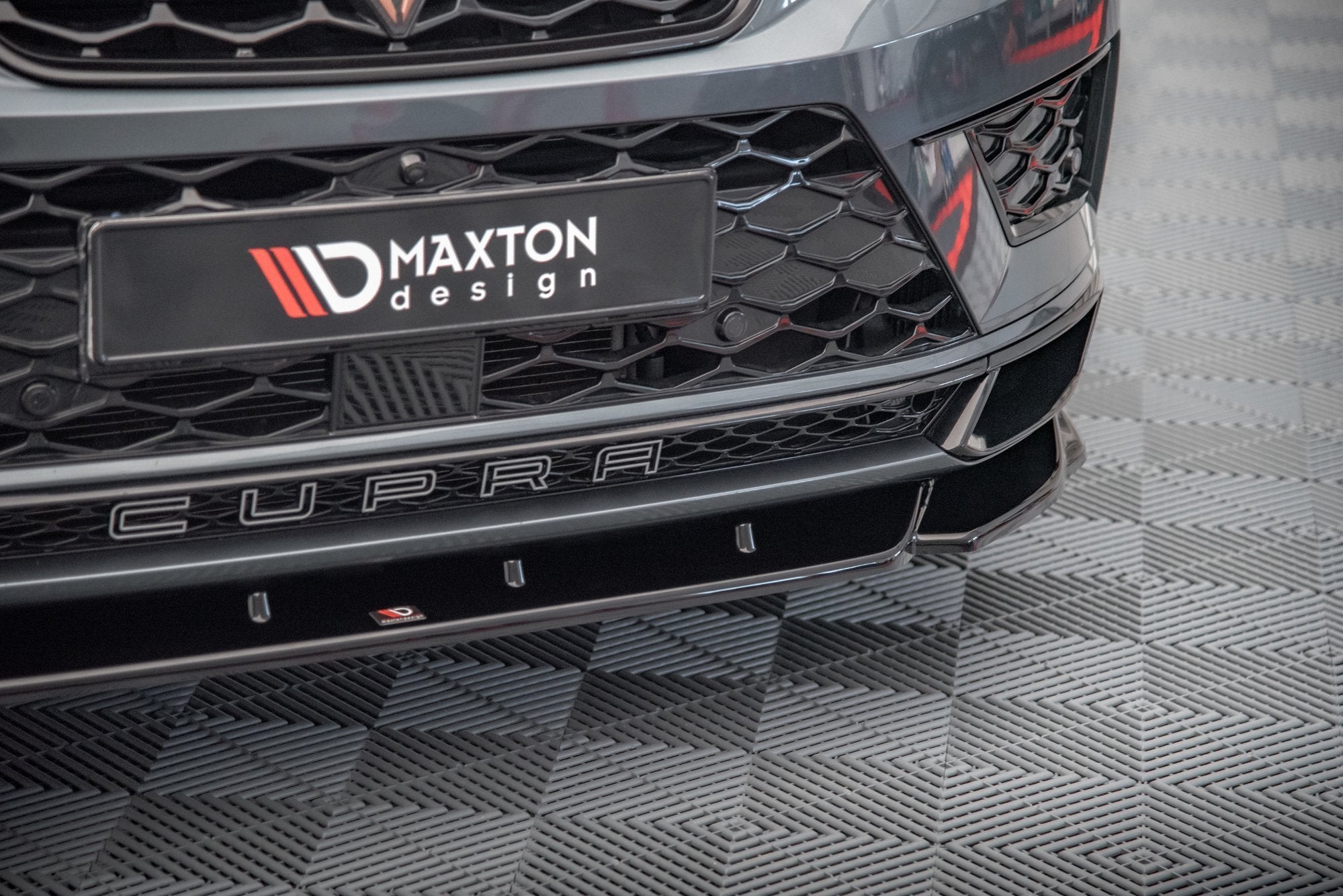 Front-Splitter-V.2-Cupra-Ateca---Gloss-Black