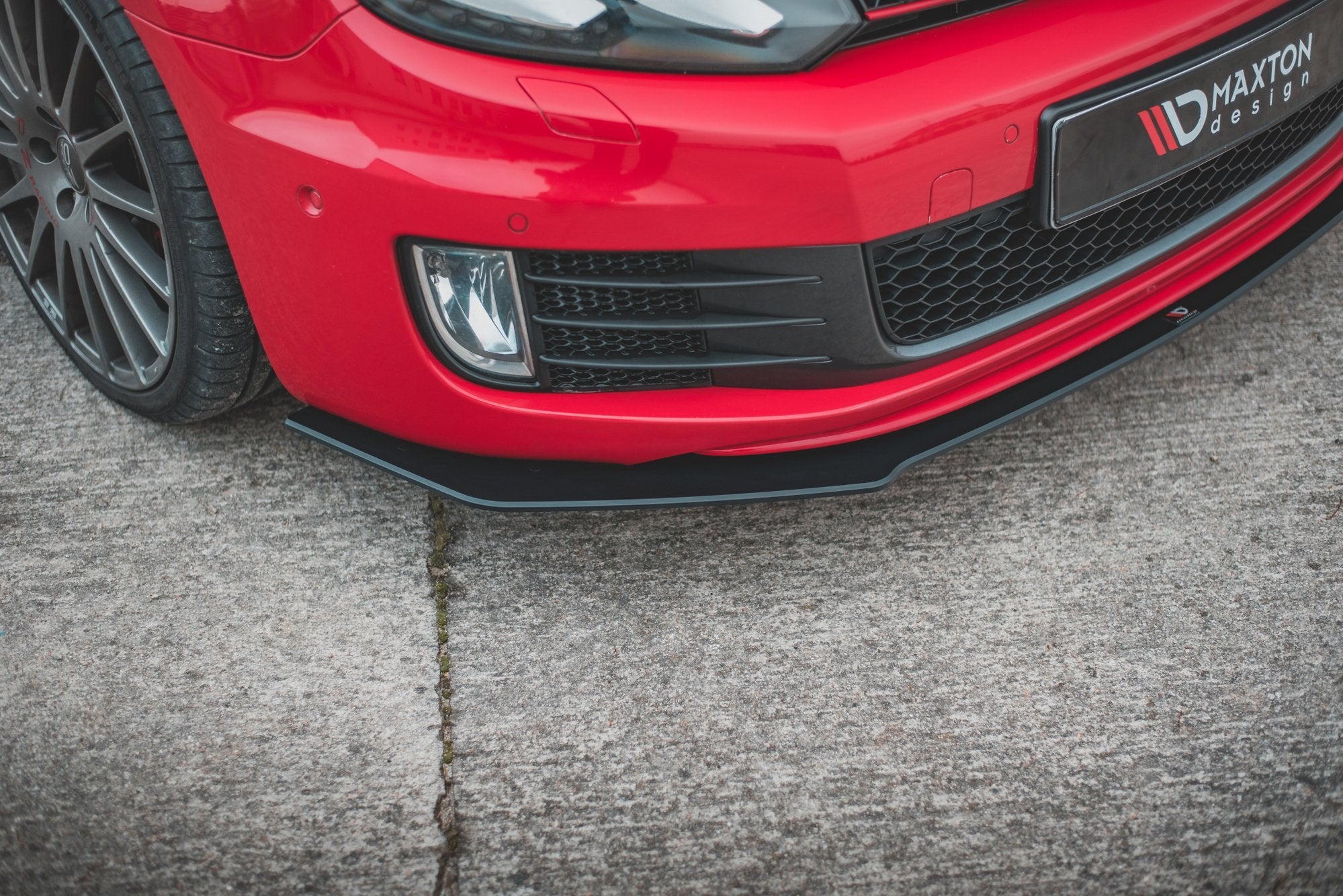 Racing-Durability-Splitter-V.3-Volkswagen-Golf-GTi-MK6-Black