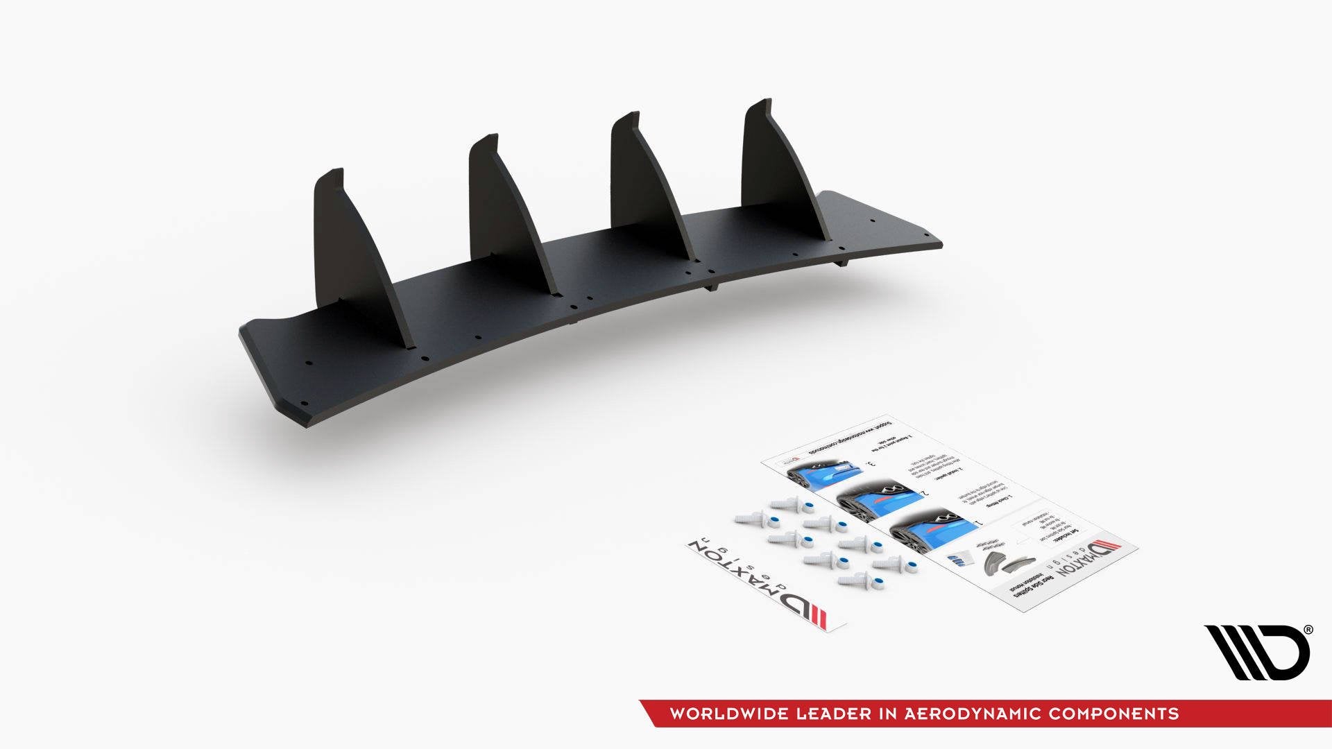 Racing-Durability-Diffuser-V.2-Volkswagen-Golf-GTi-MK6-Black